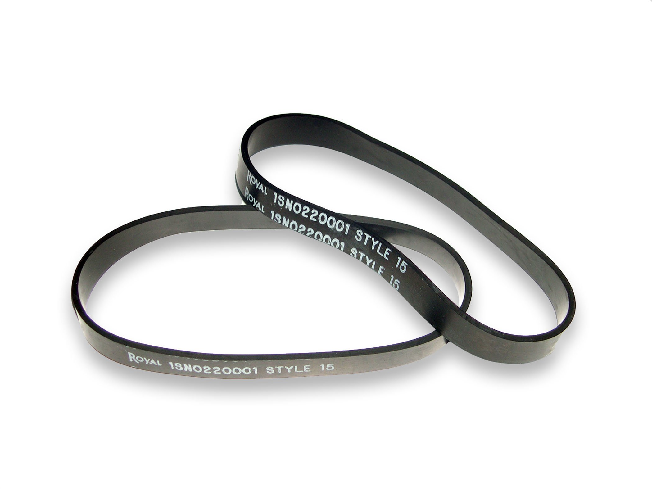Dirt Devil Royal Vacuum Belt Replacement - Pack of 2 (Style 15 Dynamite) | OEM Authorized Vacuum Cleaner Belt for Royal Models | Perfect for Home Cleaning & Maintenance