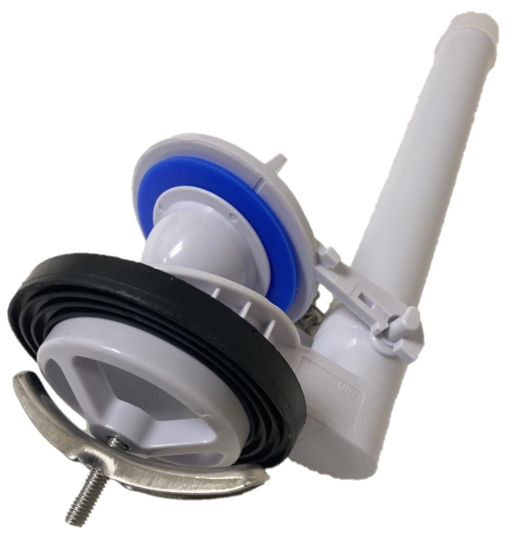2.5 Inch Flush Valve Replacement Kit for One Piece Toilets - Universal Fit Toilet Tank Repair Part - Easy Installation for Bathroom & Home Improvement Projects