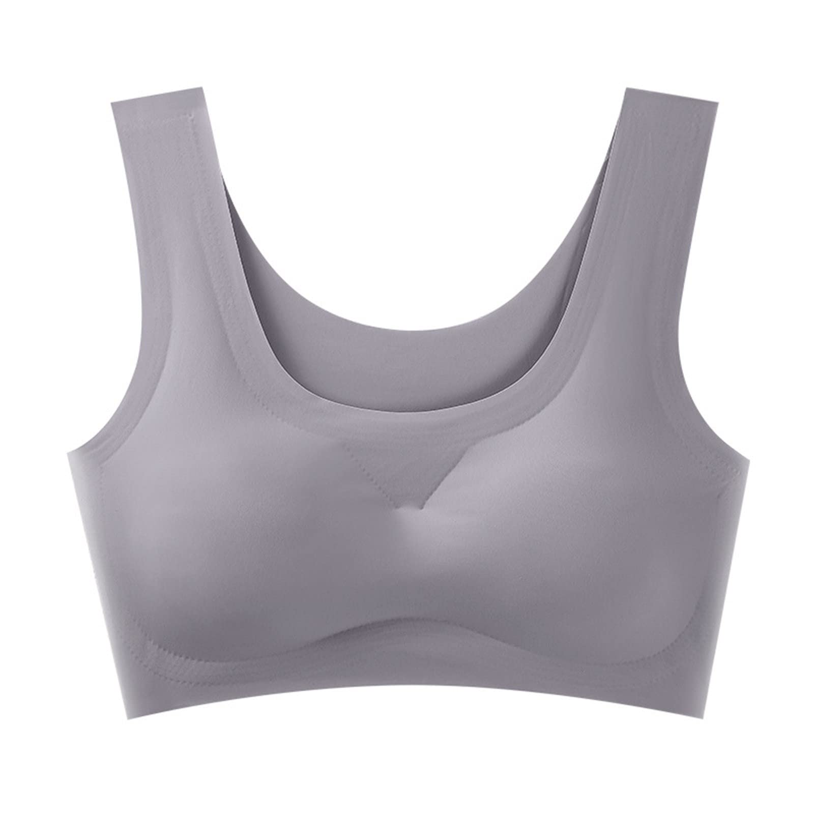 Ultra Thin Ice Silk Bras for Women - Comfortable Seamless Yoga Sports Bra with Removable Pads - Boho Style for Gym, Running, Workout & Daily Wear