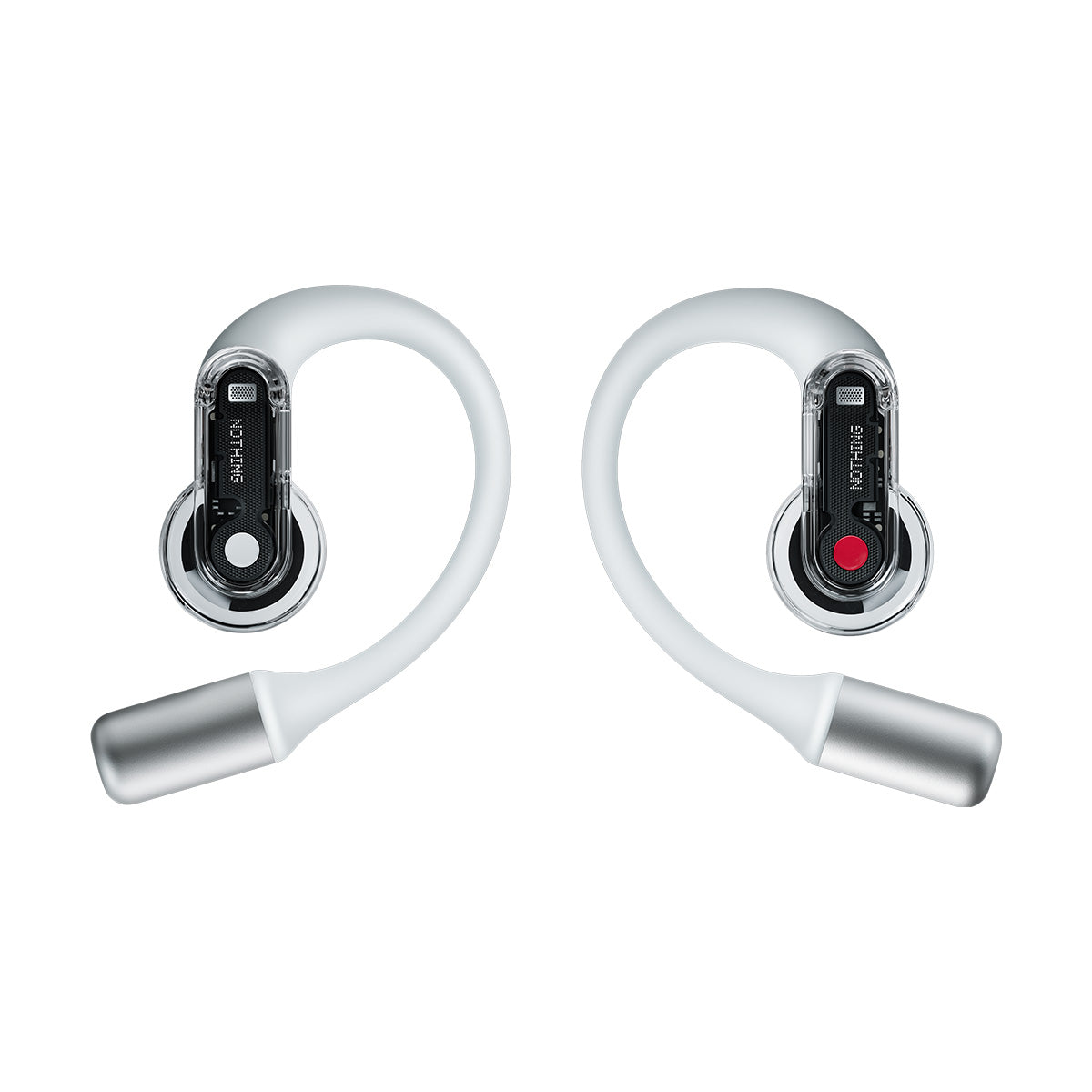 Open Ear Wireless Headphones - White | Bluetooth 5.3, Comfortable for Workouts, Running & Office Use