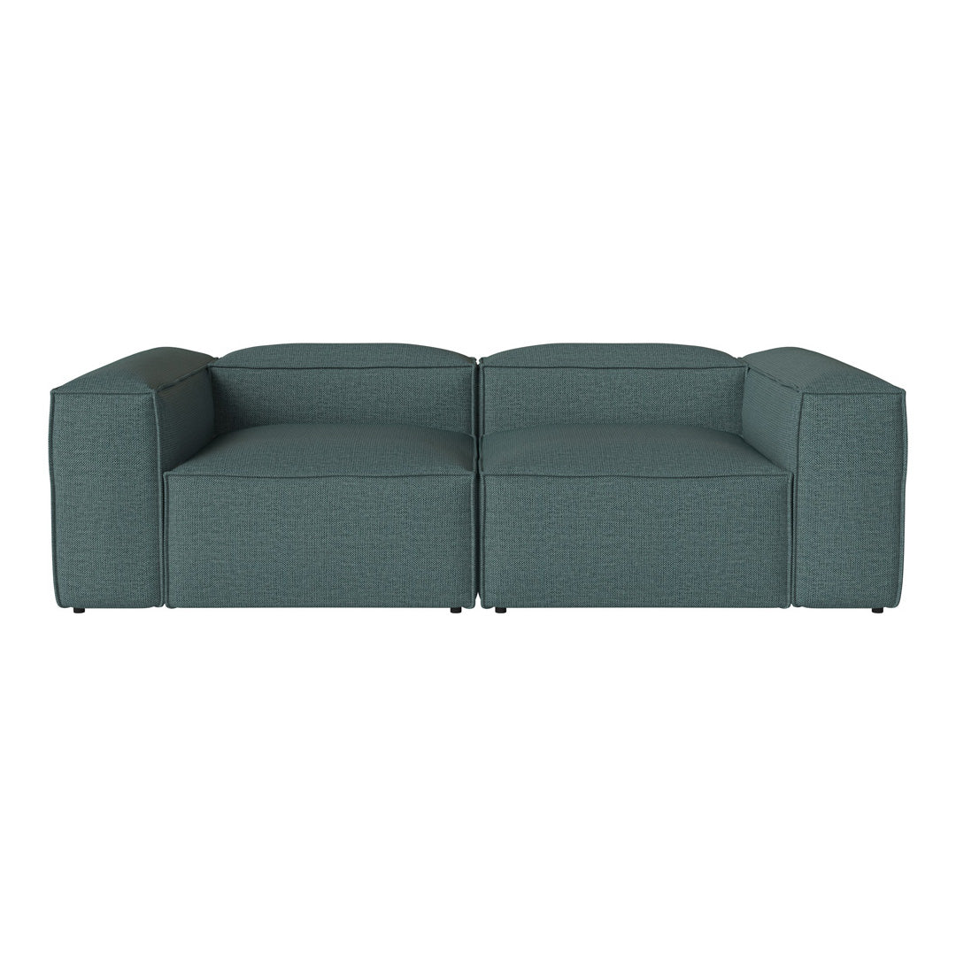 Cosima 2-Seater Sofa - Modern Fabric Loveseat for Small Spaces | Perfect for Living Room, Apartment & Office Waiting Area