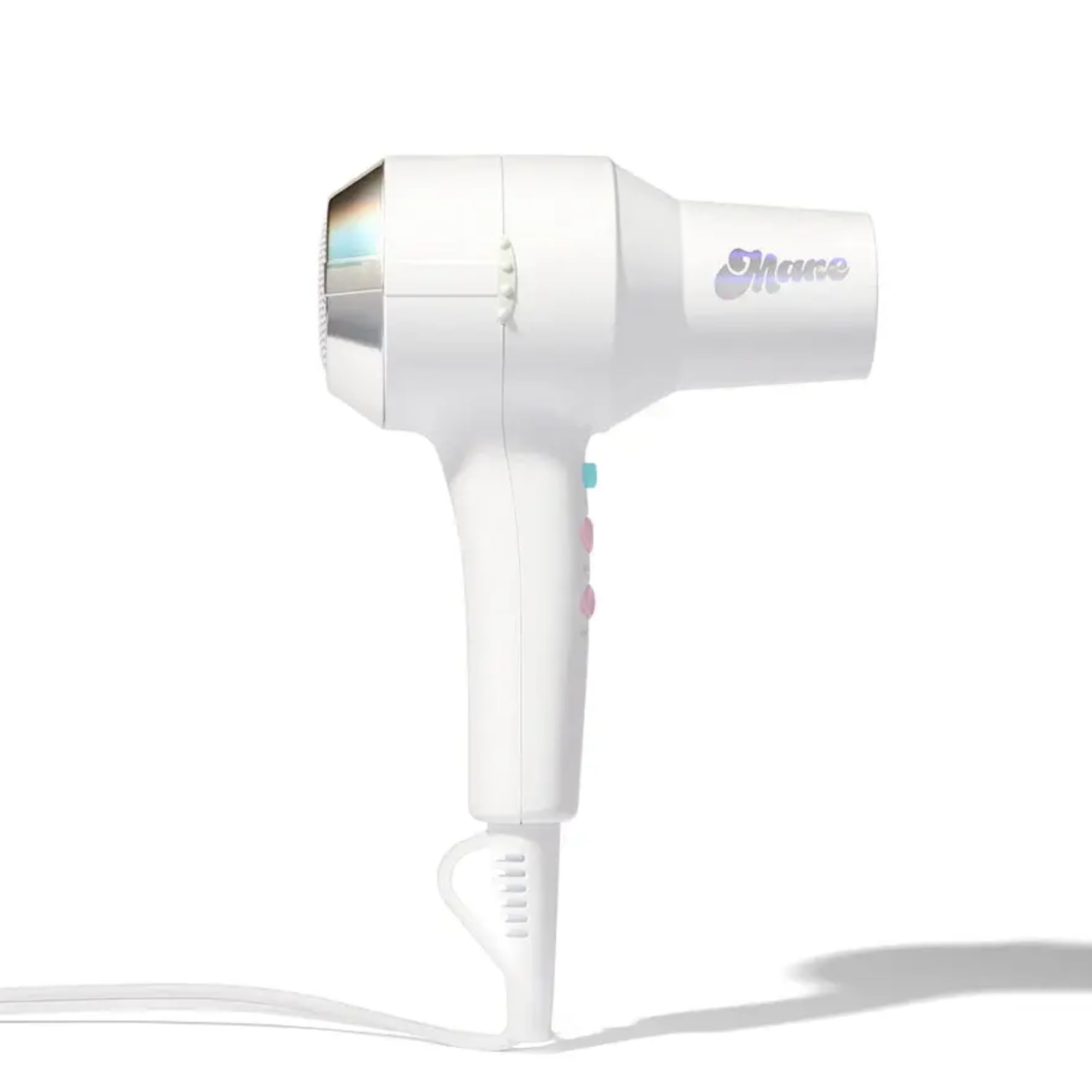Mane Ionic Compact Hair Dryer with Diffuser, Wide Tooth Comb & Nozzle - Ionic Technology for Frizz Control & Fast Drying - Perfect for Home, Salon & Travel Use