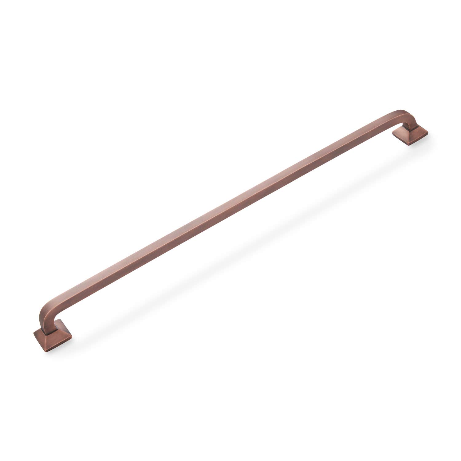Signature Hardware 447156 Klein 12 Inch Center to Center Appliance Cabinet Pull - Antique Copper Finish | Modern Kitchen & Bathroom Cabinet Handle | Durable Hardware for Cabinets, Drawers & Furniture