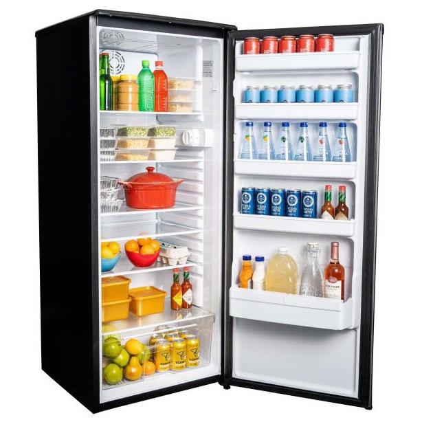 Danby 24 Inch Compact Refrigerator with Removable Freezer, 11 Cu.Ft Capacity, DAR110A1TDD - Perfect for Dorm Rooms, Offices, and Small Apartments