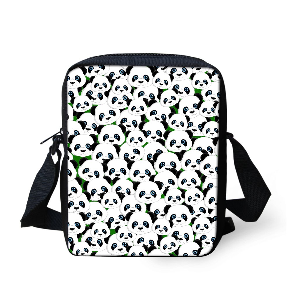 Coloranimal Stylish Animal Puzzle Small Messenger Crossbody Bags for Women - Cute Animal Print Shoulder Purse for Daily Use, Travel & Shopping