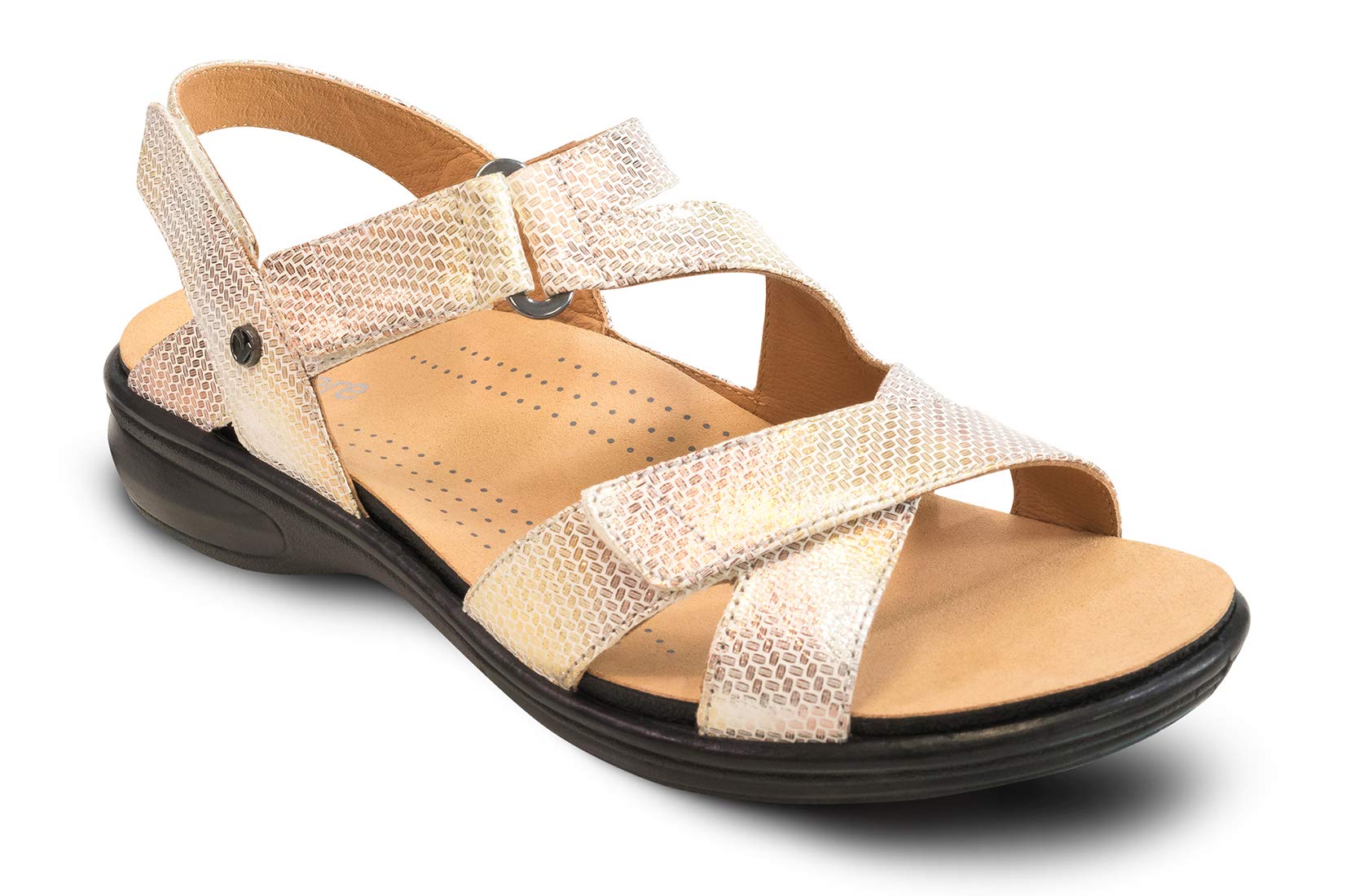Revere Women's Zanzibar Leather Sandals - Comfortable Handmade Flip Flops for Beach, Vacation & Summer Outfits