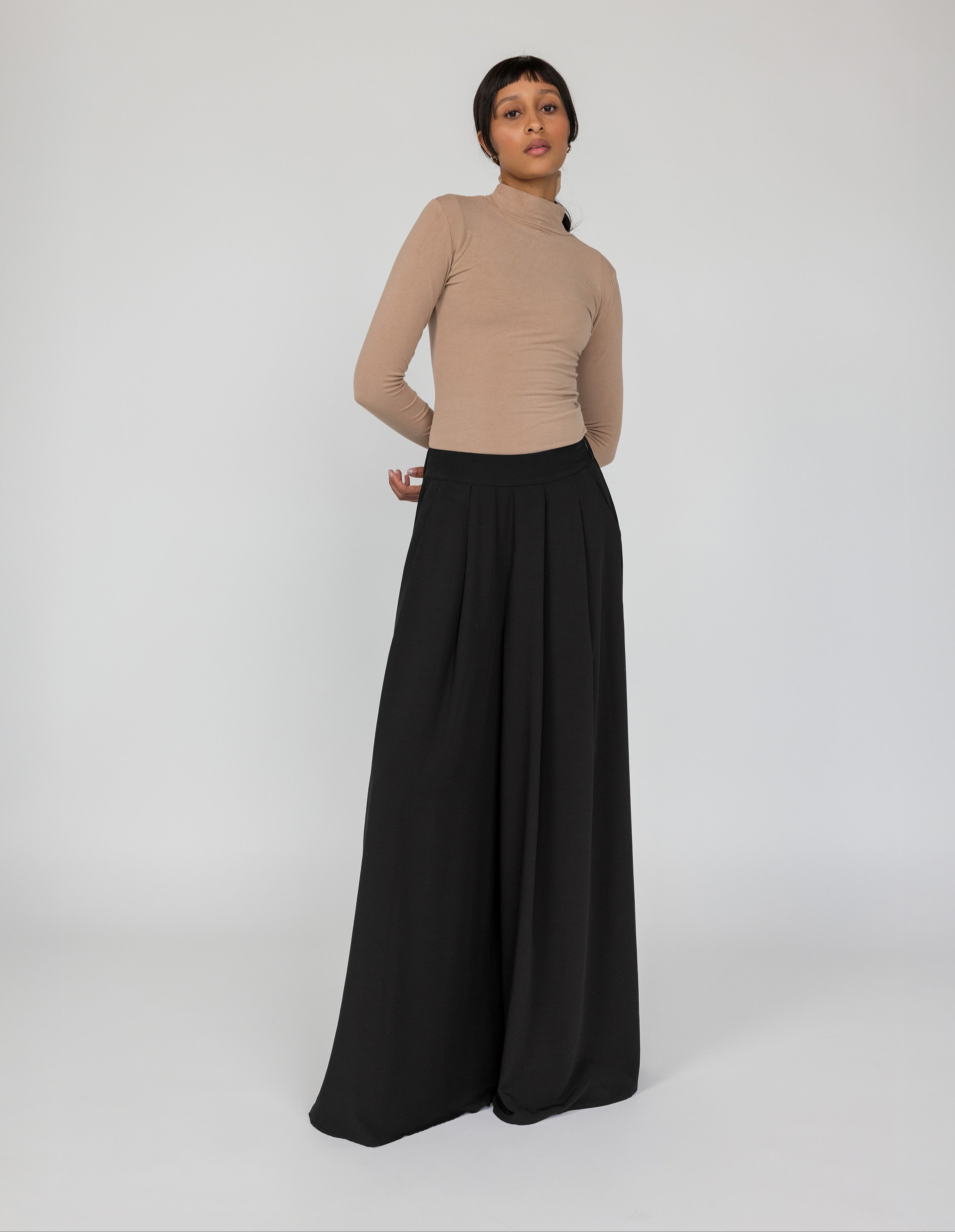 Stylish Palazzo Pants for Women - High Waisted Wide Leg Lounge Pants - Perfect for Yoga, Travel & Casual Wear