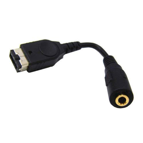 OSTENT 3.5mm Audio Adapter Cable for Nintendo DS, Gameboy Advance & GBA SP - Compatible Headphones & Earphones for Gaming, Travel & Home Entertainment