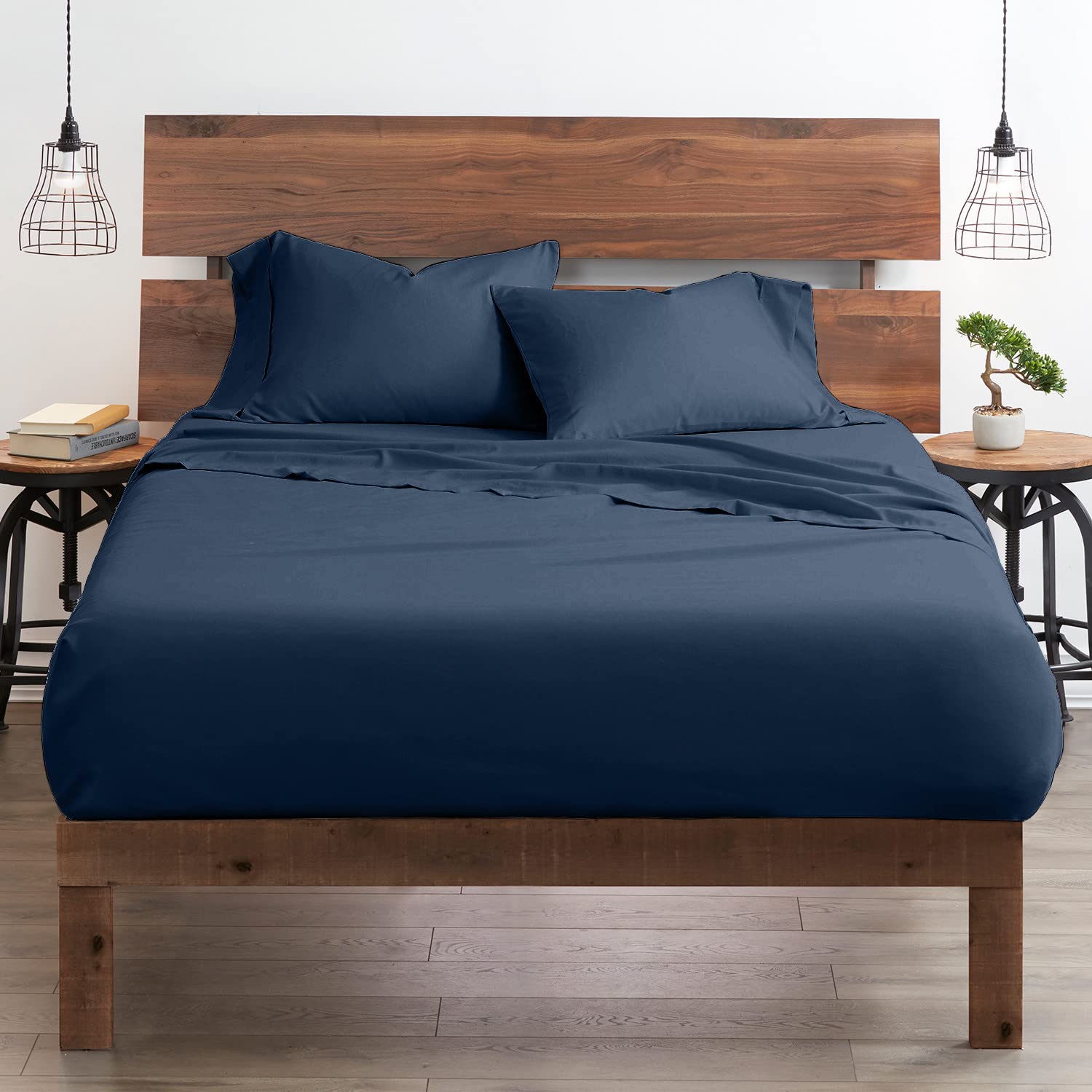 Premium 100% Giza Egyptian Cotton Sheets Set - Ultra Soft & Breathable 16