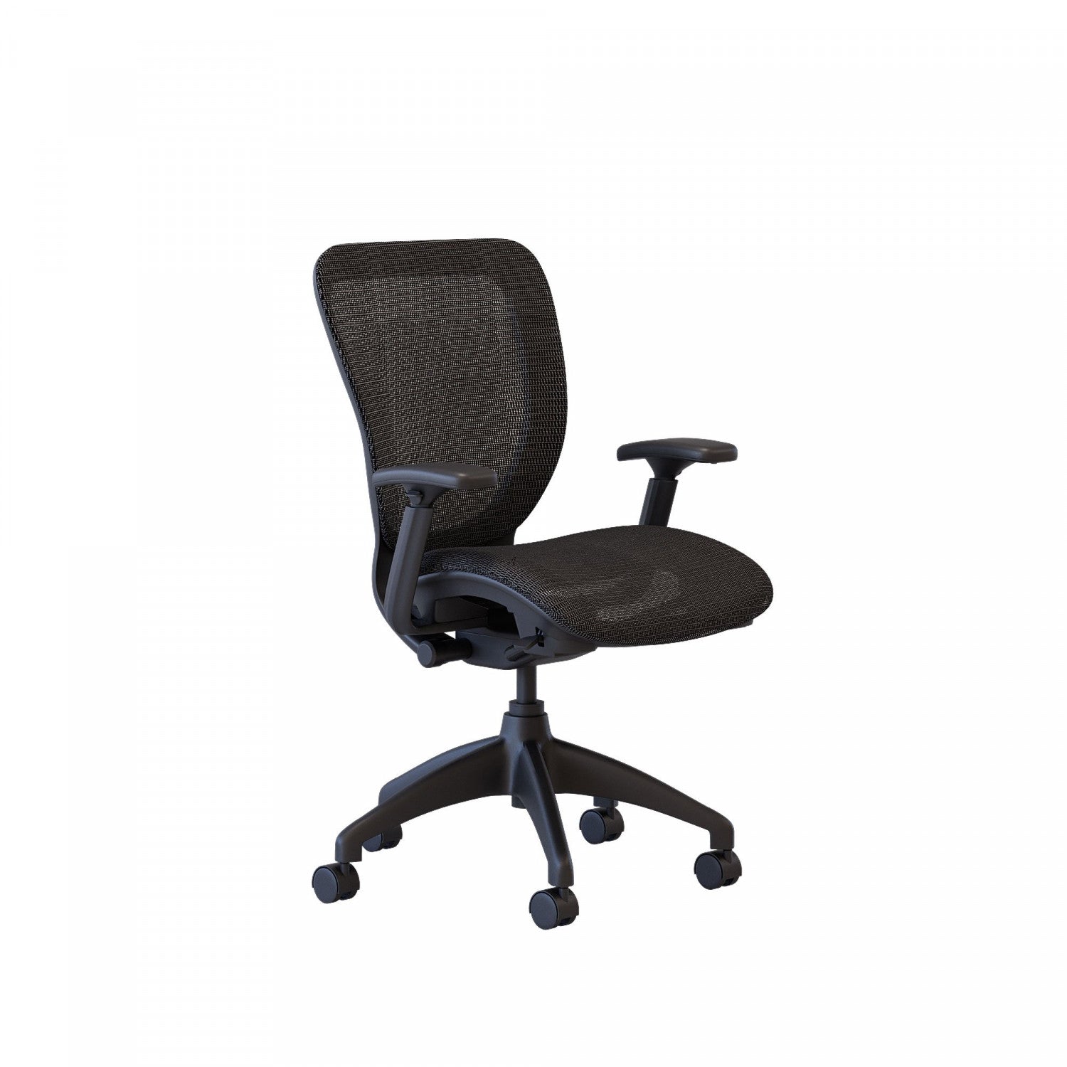 Ergonomic Liam Office Chair - Black Mesh Back & Adjustable Height - Perfect for Home Office, Gaming & Workspace Comfort