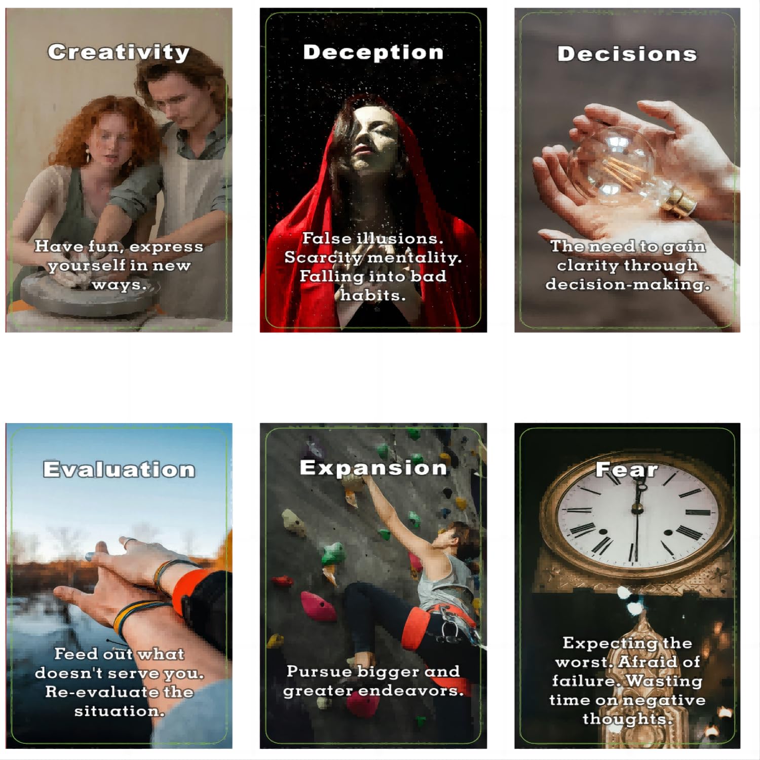Romantic Love Oracle Cards with Meanings - Han Yu Bowen Love Messages Deck for Self-Awareness & Intuition | Perfect for Relationship Guidance, Couples Therapy, and Spiritual Growth