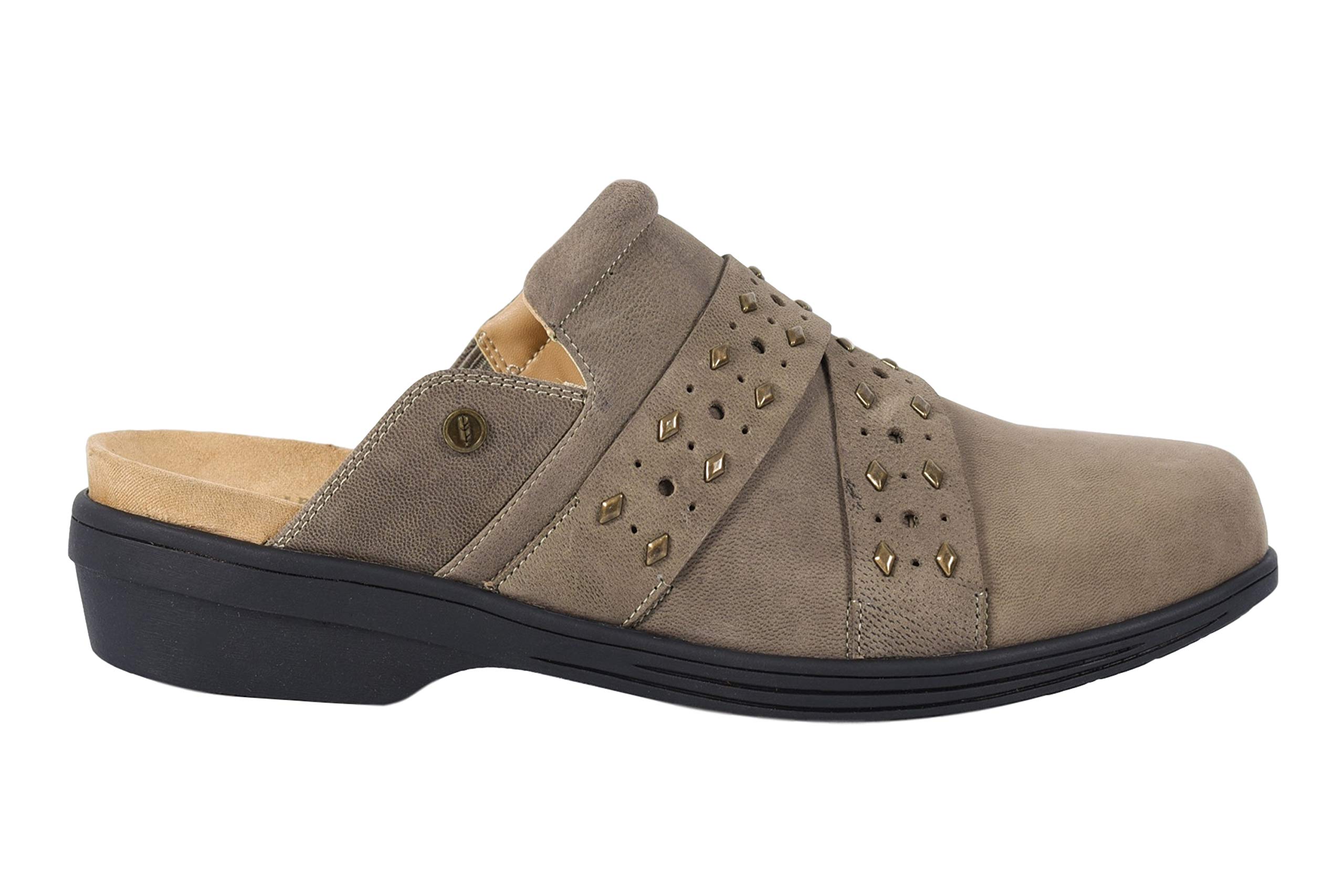 REVITALIGN Women's Comfort Slip-On Clogs - Arch Support & Cushioned Footbed for Nurses, Teachers & Healthcare Workers - Perfect for Work, Home & Outdoor Errands