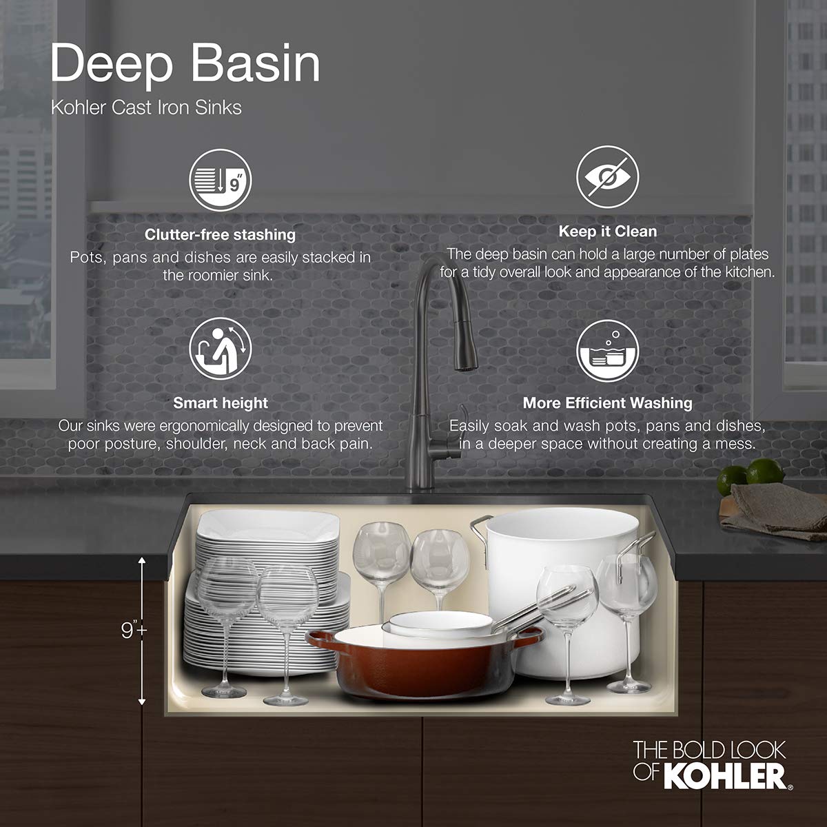 KOHLER K-5871-1A2-0 Riverby 33
