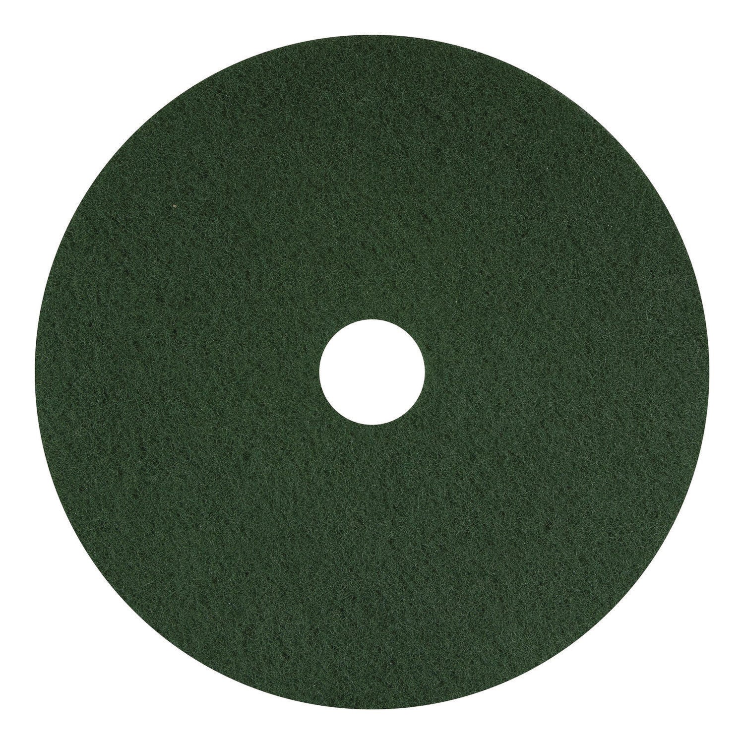 Americo® Heavy Duty Scrubbing Pads - 12 Inch Diameter, Green, 5 Pack - Professional Grade Cleaning Pads for Kitchen, Bathroom, Grill & Outdoor Use