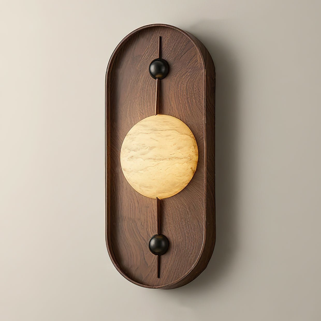 Modern Bezel Wall Lamp - Sleek LED Sconce Light Fixture for Bedroom, Living Room & Hallway - Dimmable Ambient Lighting for Home Decor
