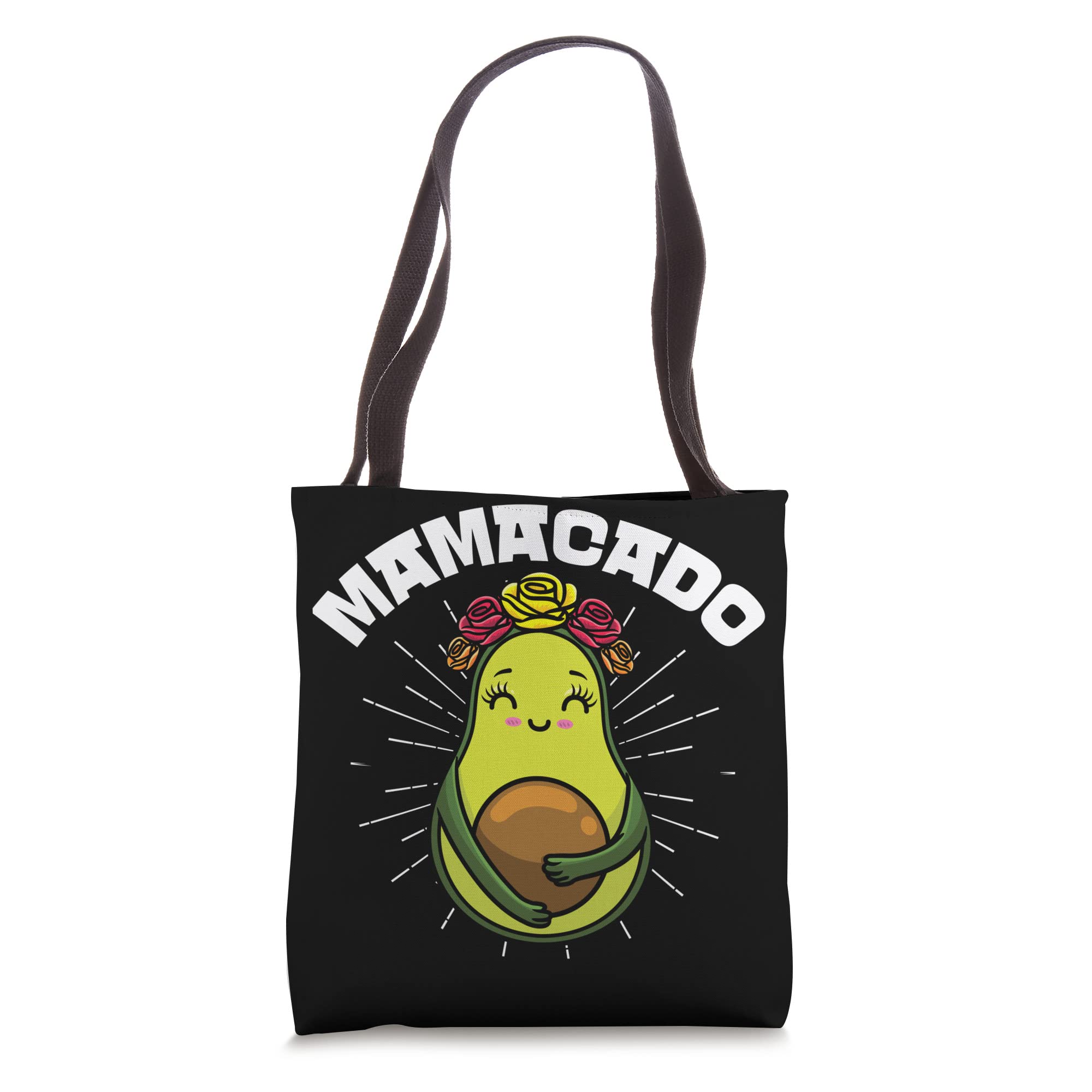 Pregnancy Tote Bag for Moms - Cute Avocado Design Baby Shower Gift for Expecting Mothers - Perfect for Hospital Visits, Maternity Photos & Mommy & Me Outings