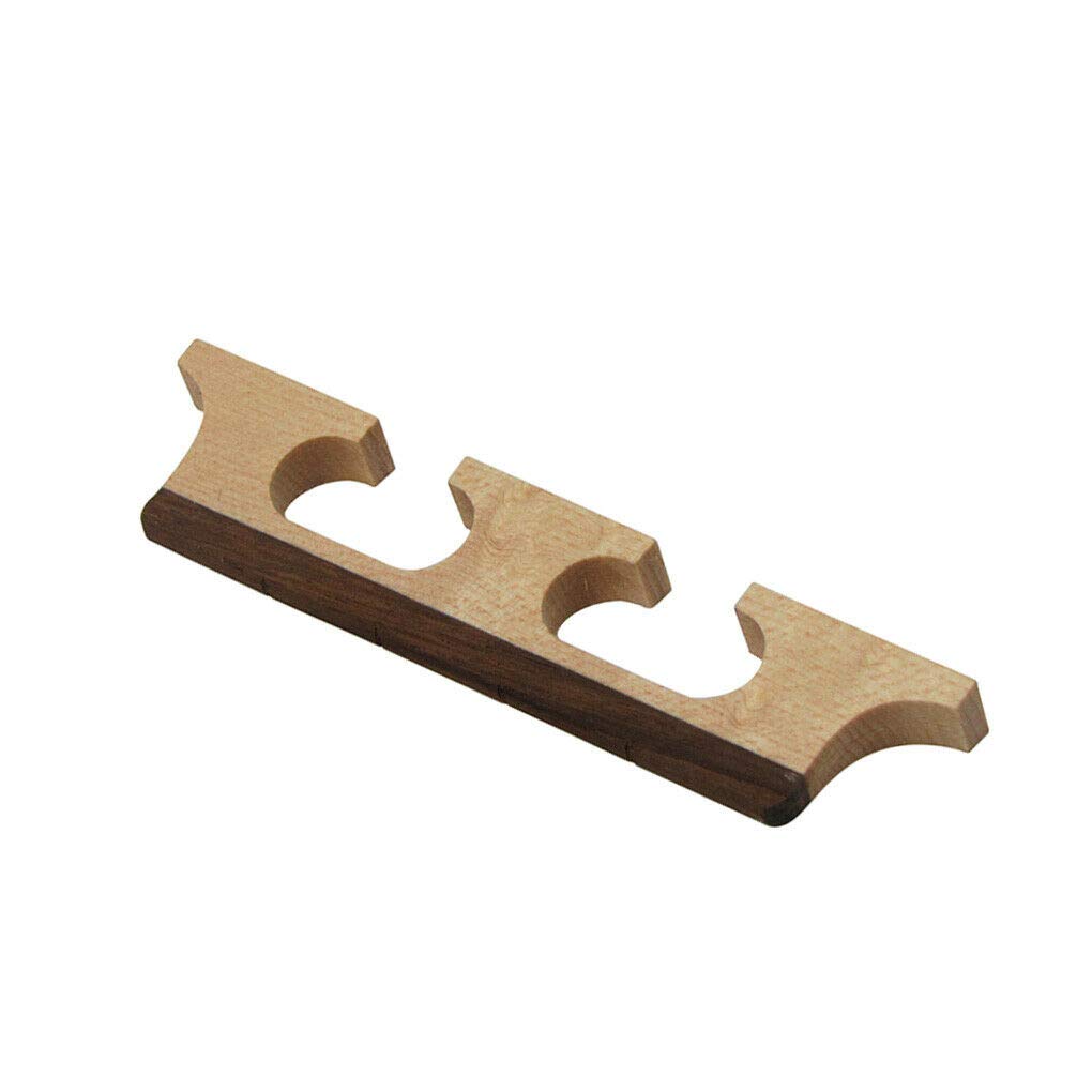 Premium Maple & Rosewood 4-String Banjo Bridge with 3 Legs - High-Quality Replacement Part for 4-String Banjos - Perfect for Bluegrass, Folk & Country Music Performances