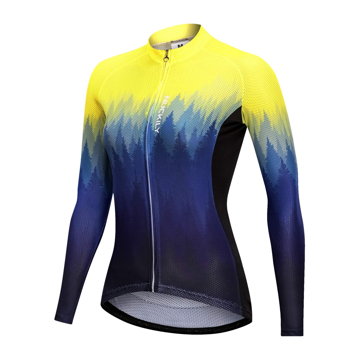 Women's Long Sleeve Cycling Jersey - Quick Dry Breathable Bike Shirt with 4 Pockets - Perfect for Road Biking, Mountain Cycling & Outdoor Sports