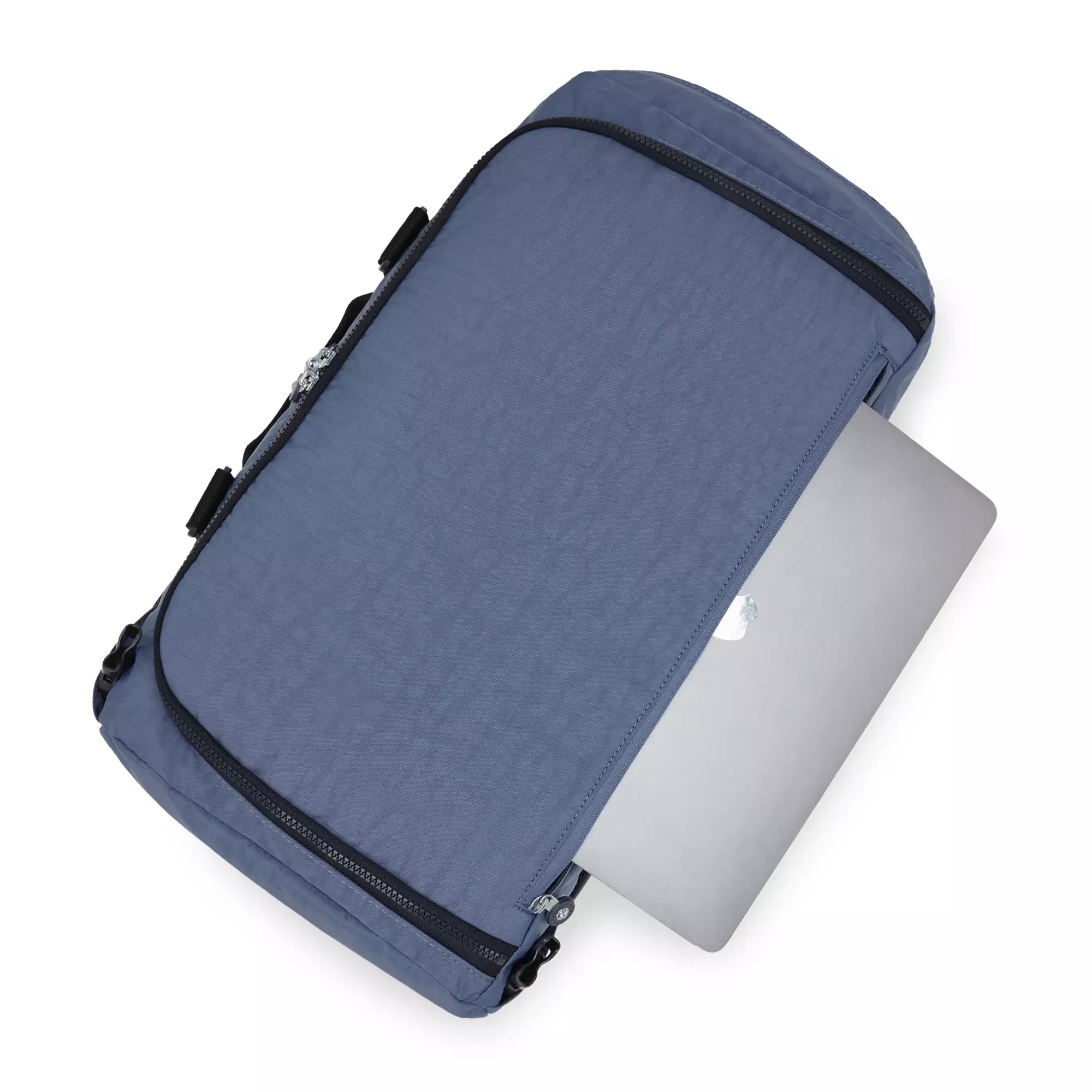 Kipling Jonis Small Laptop Duffle Backpack - Lightweight Water-Resistant Travel Bag for Women & Men, Perfect for Work, School & Gym (Blue Lover)