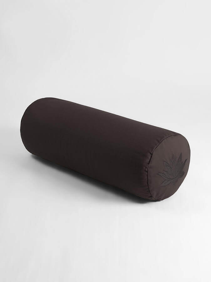 Organic Cotton Buckwheat Meditation Bolster Cushion for Yoga & Zen Relaxation - Perfect for Yoga Studios, Home Meditation & Stress Relief