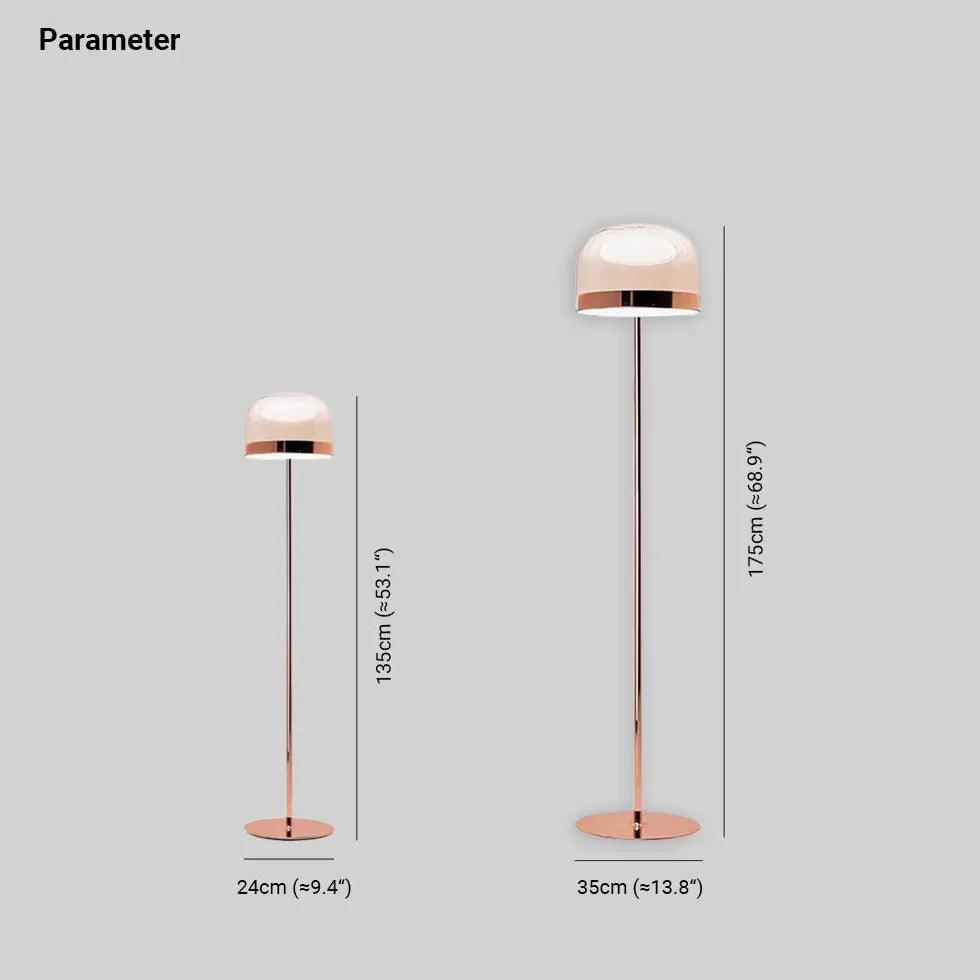 Modern Round Floor Lamp for Living Room - Stylish & Adjustable Lighting for Home Decor, Reading & Relaxation