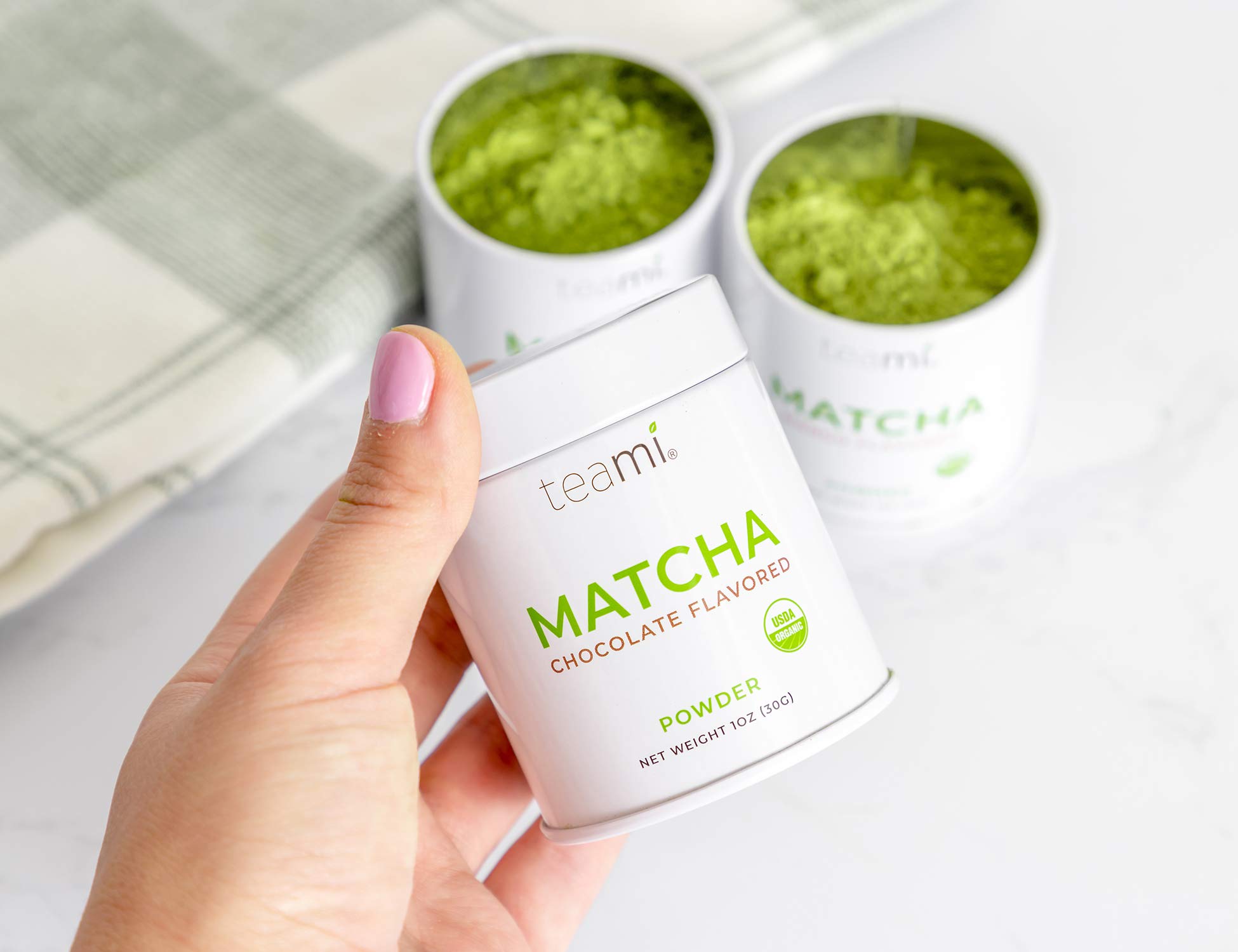 Organic Matcha Green Tea Powder - Ceremonial Grade USDA Certified - Premium Japanese Origin - 30g (1oz) Tin - Perfect for Lattes, Smoothies, Baking & Traditional Tea Ceremonies