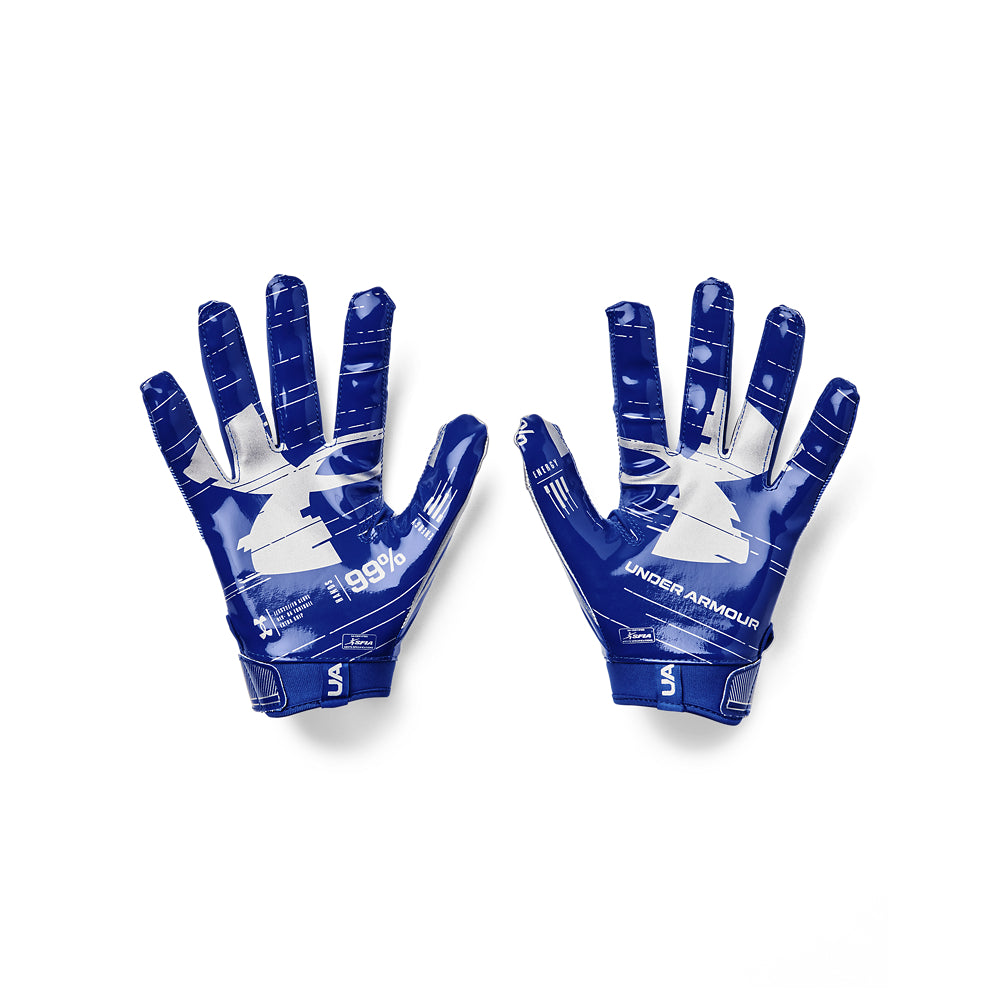 Under Armour F8 Football Gloves for Men - Grip & Performance Training Gloves - Perfect for Football, Training & Outdoor Sports