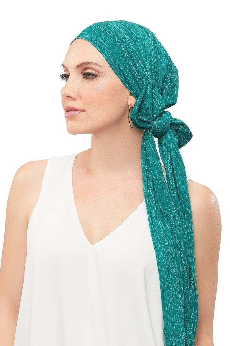 Softie Wrap Head Scarf for Women - Cozy Knit Hair Wrap & Headband - Perfect for Sleeping, Yoga, Travel & Home Relaxation