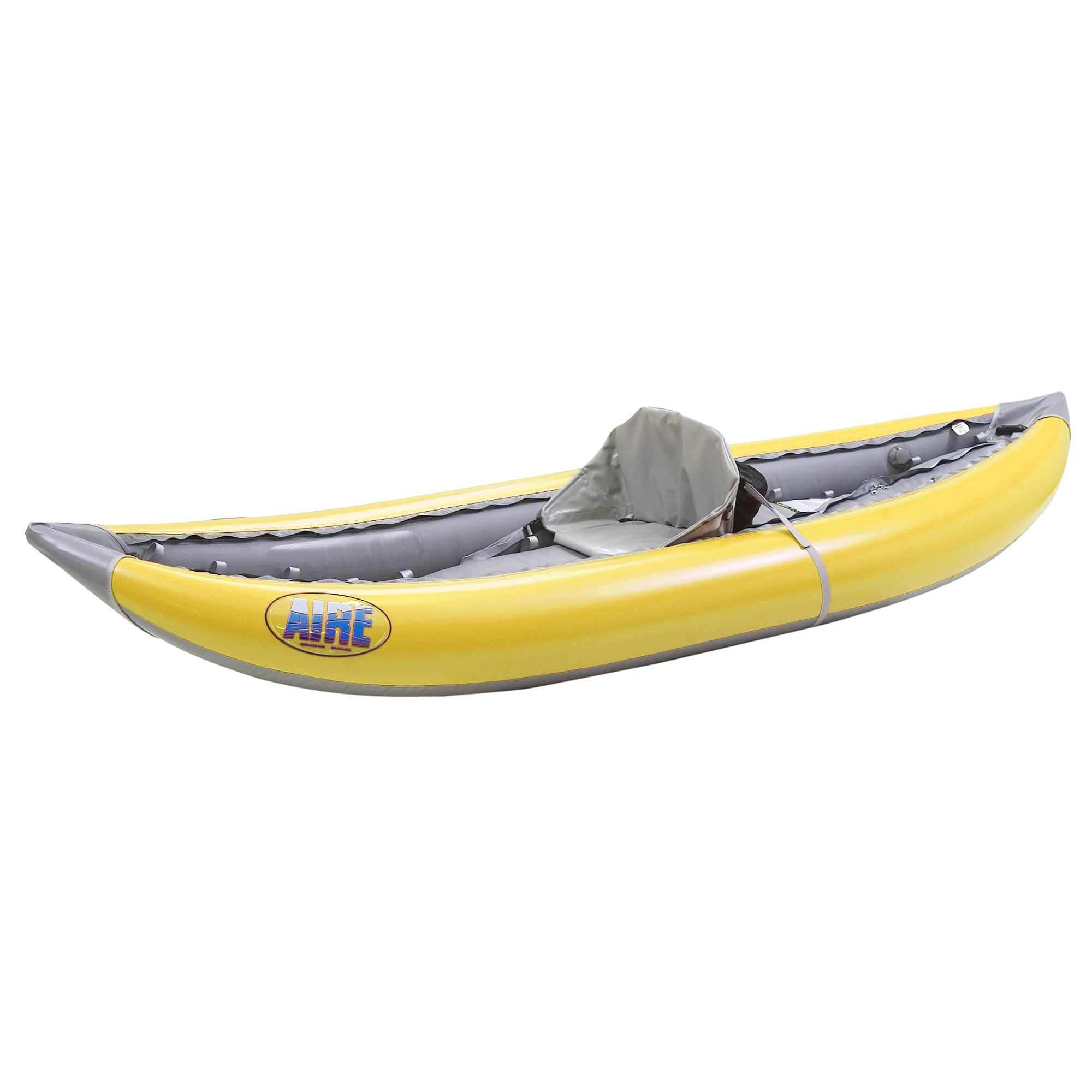 AIRE Lynx 1 Inflatable Kayak - Lightweight Portable Fishing & Recreational Kayak for Lakes, Rivers & Camping Adventures