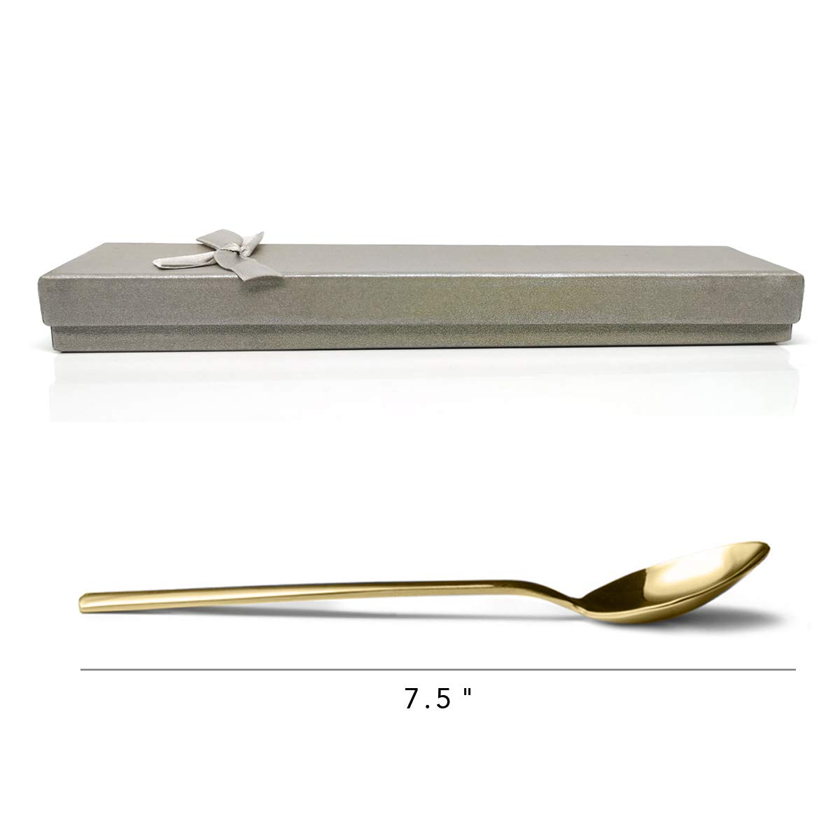 Funny Gold Coffee Spoon for Women - Best Friend Gift for Birthday & Valentine's Day - Coffee Lover Present for Anniversaries & Christmas