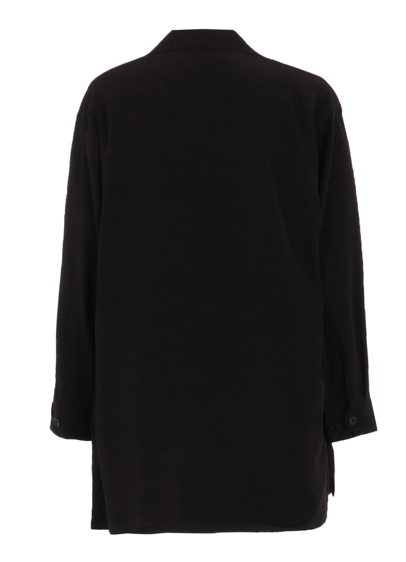 Crepe de Chine Shirt Blouse for Women - Elegant & Lightweight Blouse for Casual & Office Wear - Perfect for Work, Dates & Special Occasions