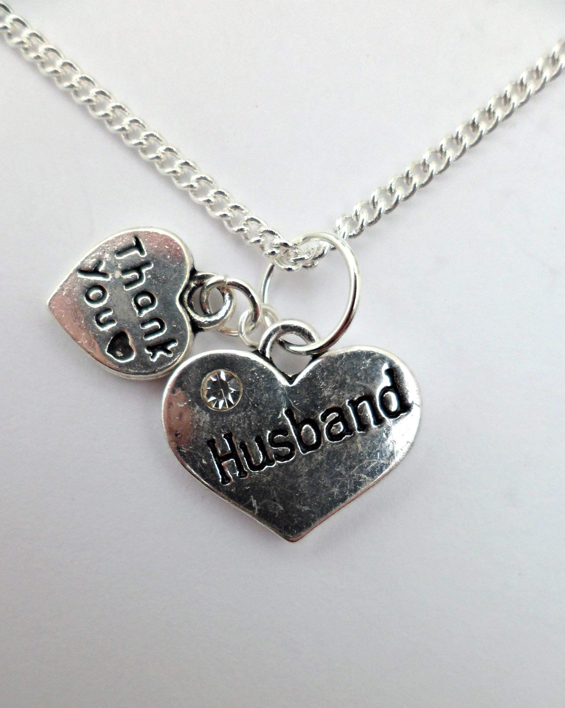 Sterling Silver Plated Heart Pendant Necklace for Women - Romantic Love Gift for Wife, Girlfriend, Anniversary & Valentine's Day - Perfect for Date Nights, Weddings & Special Occasions