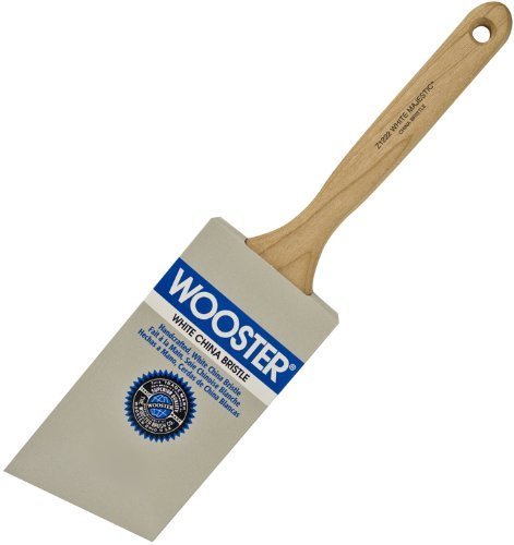 Wooster Majestic 2 Inch White China Bristle Paint Brush - Professional Grade for Oil & Latex Paint - Perfect for Trim, Cabinets & Fine Detail Work