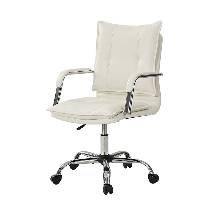 Ergonomic Doug Task Chair with Padded Arms - Adjustable Office Chair for Home & Work - Comfortable Desk Chair with Lumbar Support for Long Hours Sitting