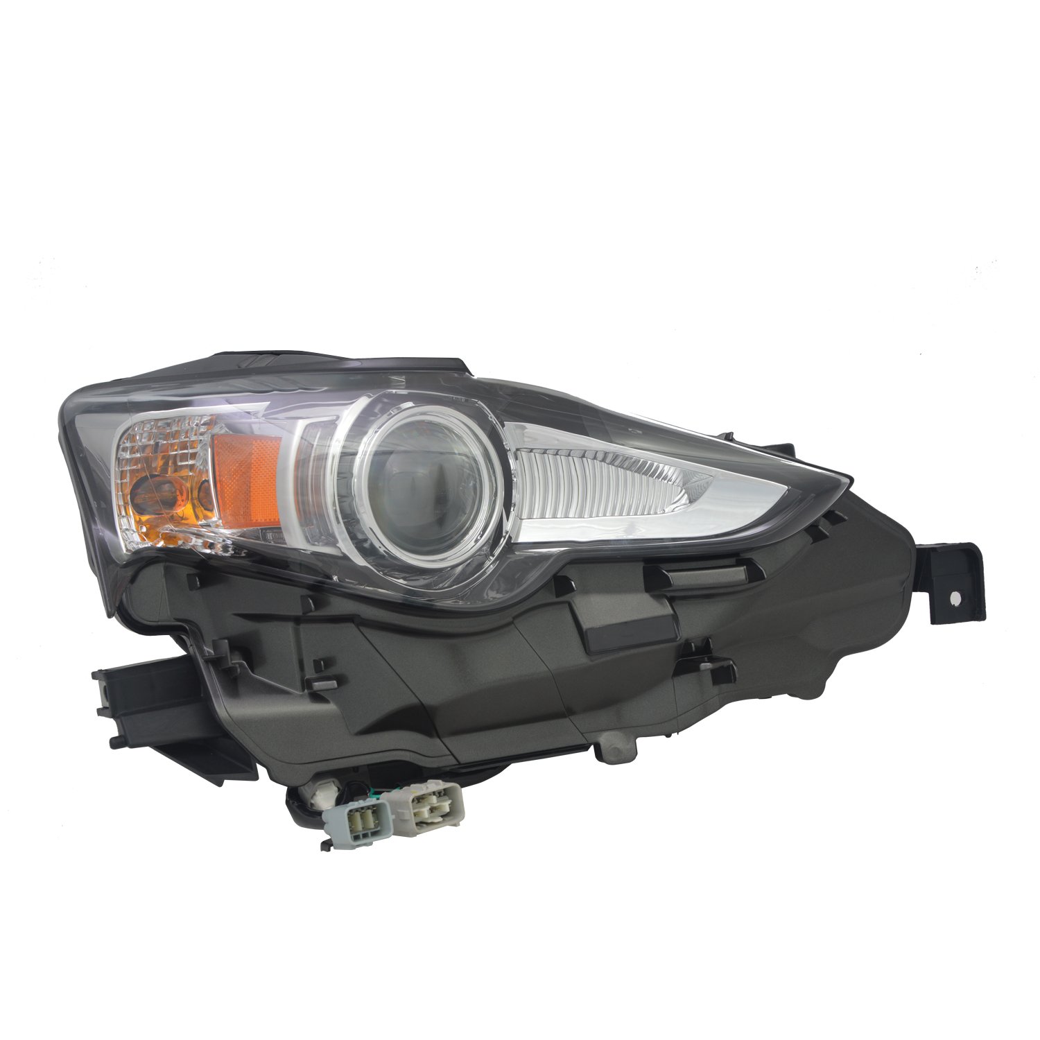 TYC Right Headlight Assembly Compatible with 2014-2016 Lexus IS250 - Replacement Headlamp for Improved Night Visibility - Perfect for City Driving and Highway Commutes