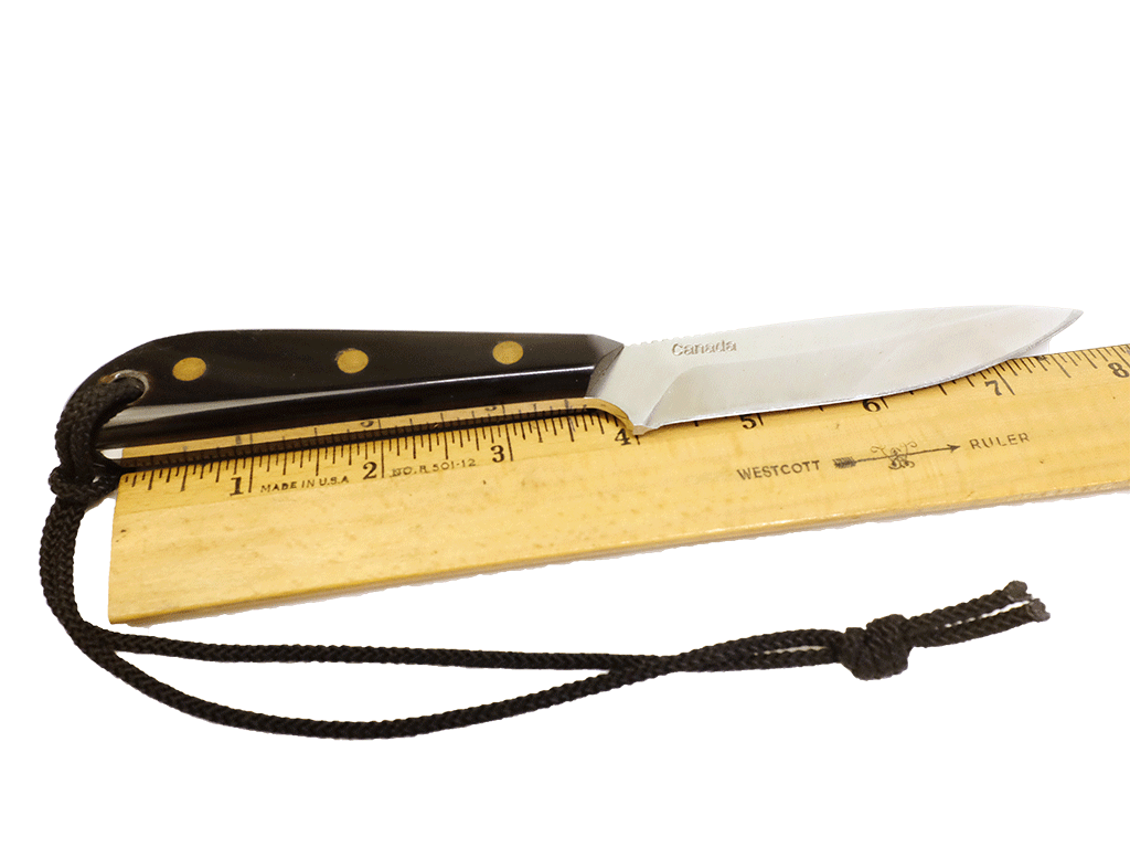 Grohman #3 Boat Knife - Canadian Armed Forces Yachtsman Design by D.H. Russell - 4 Blade 8 Inch Folding Knife with Sheath - Perfect for Sailing, Fishing & Outdoor Adventures