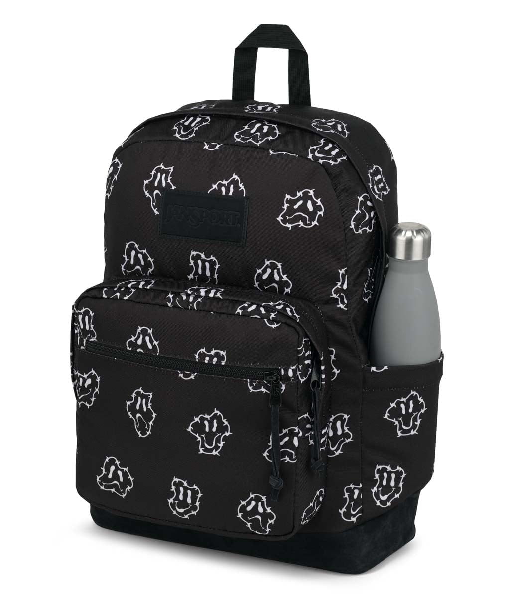 JanSport Right Pack Backpack - Durable School & Travel Backpack for Students & Professionals | Barbed Wire Buddy Black White Design | Perfect for College, Work & Outdoor Adventures
