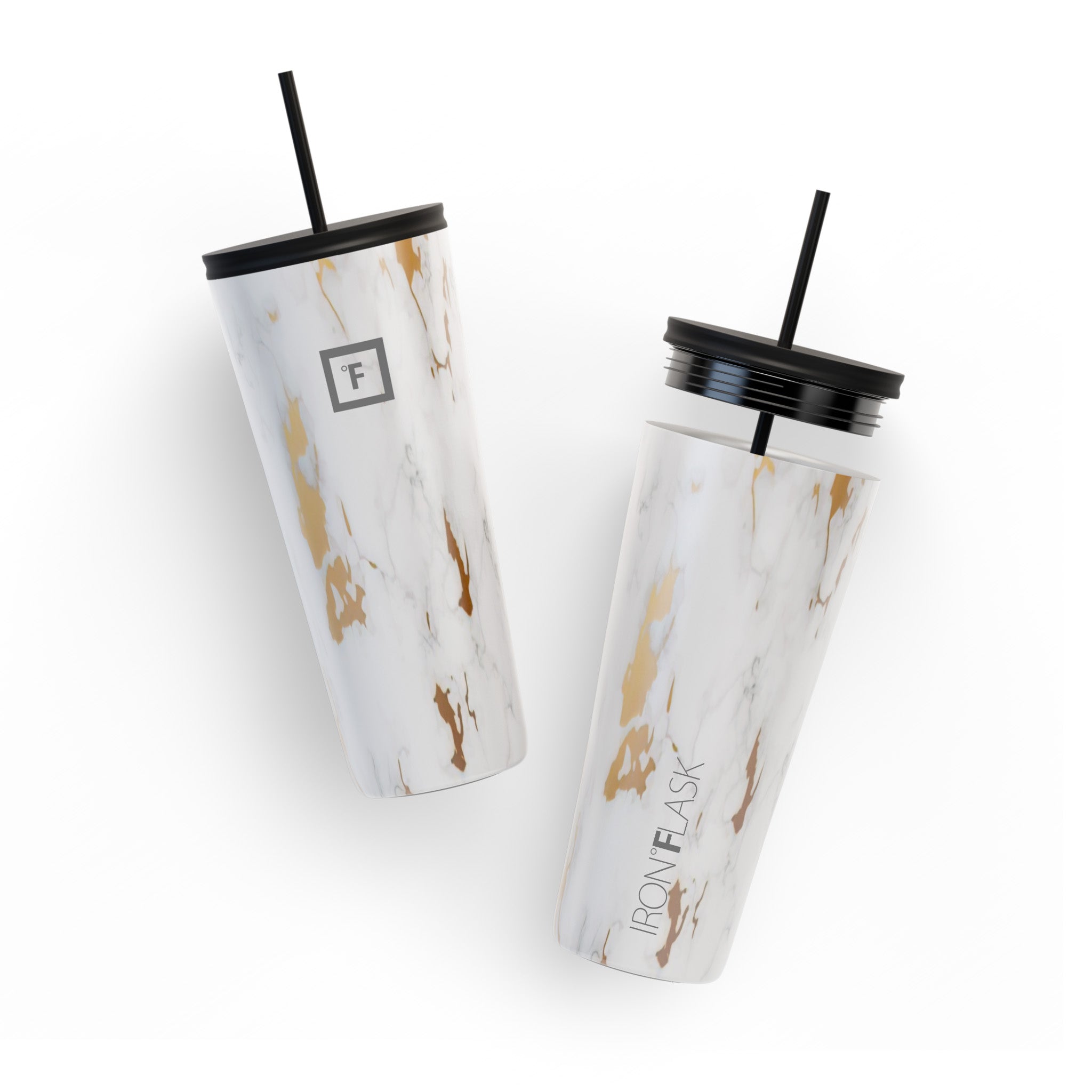 32 Oz Classic Tumbler 2.0 - Insulated Stainless Steel Water Bottle with Lid & Straw - Perfect for Travel, Gym, Office & Outdoor Activities
