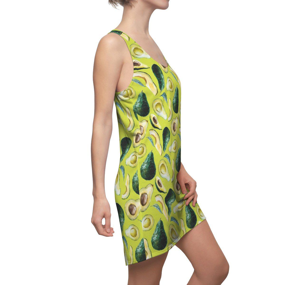 Stylish Avocado Passion Dress for Women - Trendy Floral Print Summer Dress - Perfect for Beach Vacations, Date Nights & Casual Outings