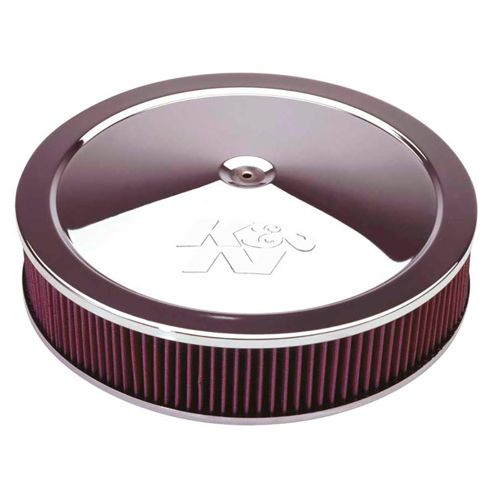 K&N 60-1641 High Performance Air Cleaner Filter - Custom Assembly for Cars, Trucks & SUVs | Improved Engine Performance & Airflow | Perfect for Off-Roading, Racing & Daily Driving