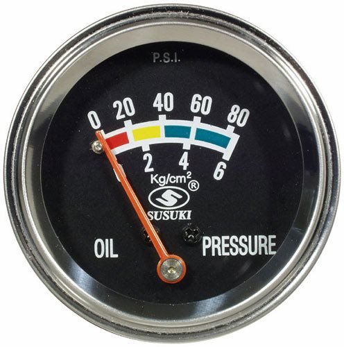 High-Quality Oil Pressure Gauge 10025 - Accurate Engine Oil Monitoring for Cars, Trucks & Motorcycles
