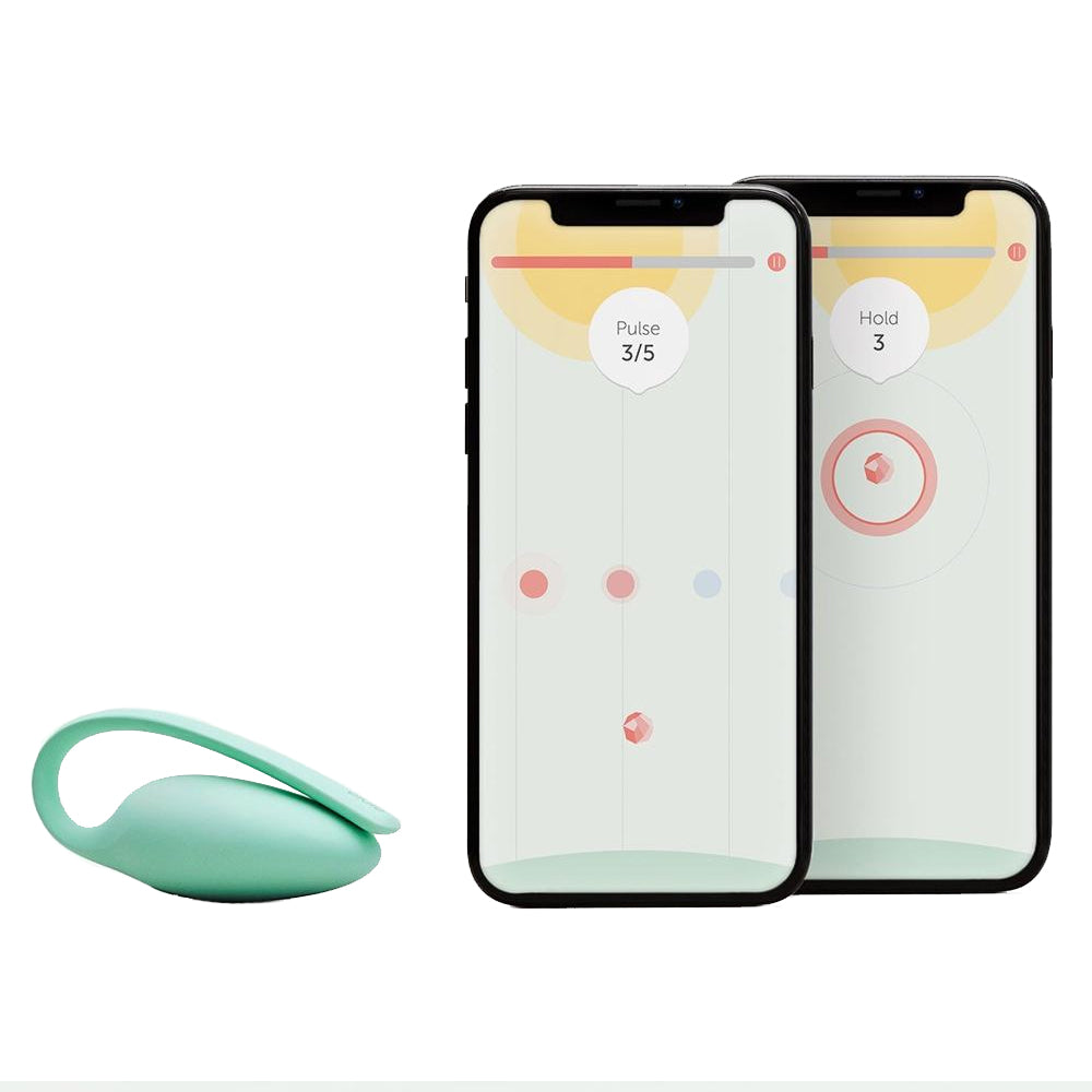 Elvie Kegel Exerciser & Tracker - Smart Pelvic Floor Trainer with App Tracking for Women's Health | Perfect for Postpartum Recovery & Bladder Control at Home or Gym