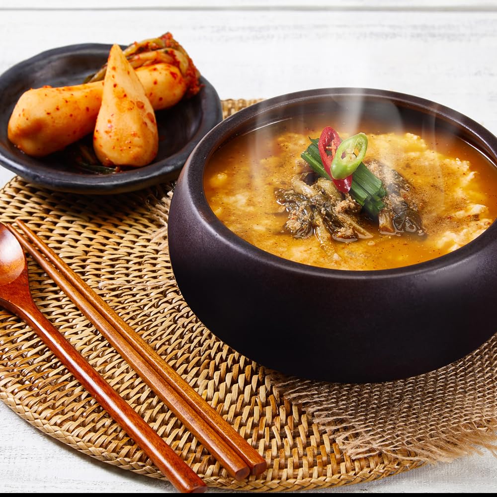 HOMESUNSET Korean Boneless Eel Soup - Ready to Eat, High Protein, Healthy Comfort Food, Traditional Korean Soup, Authentic Asian Cuisine, Microwavable Seafood Meal, 1KG Pack, Nutritious & Delicious, Quick Serve Korean Food - Perfect for Busy Weeknights, Office Lunches & Authentic Korean Dining Experience