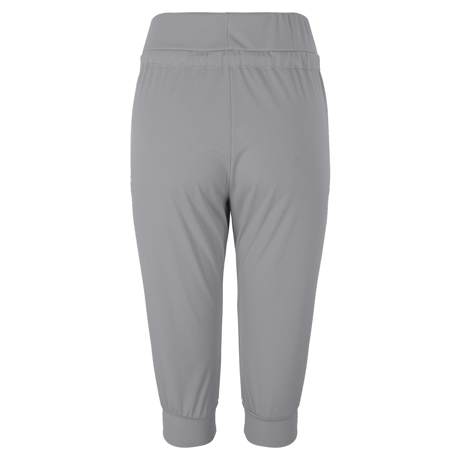 Women's Casual Elastic Shorts - Fashion Solid Pants for Summer Outings