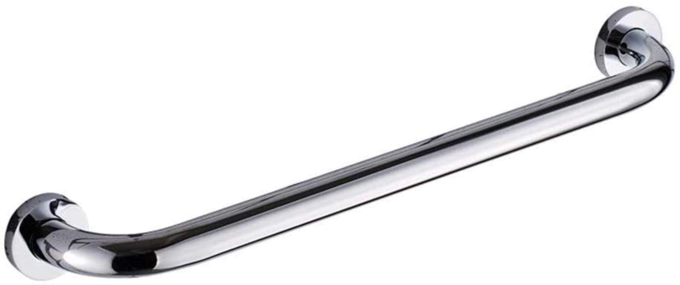Non-Slip Wall Mounted Bathroom Safety Grab Bar - 47cm Copper Handrail for Elderly & Disabled - Toilet & Shower Assist Handle for Barrier-Free Bathing