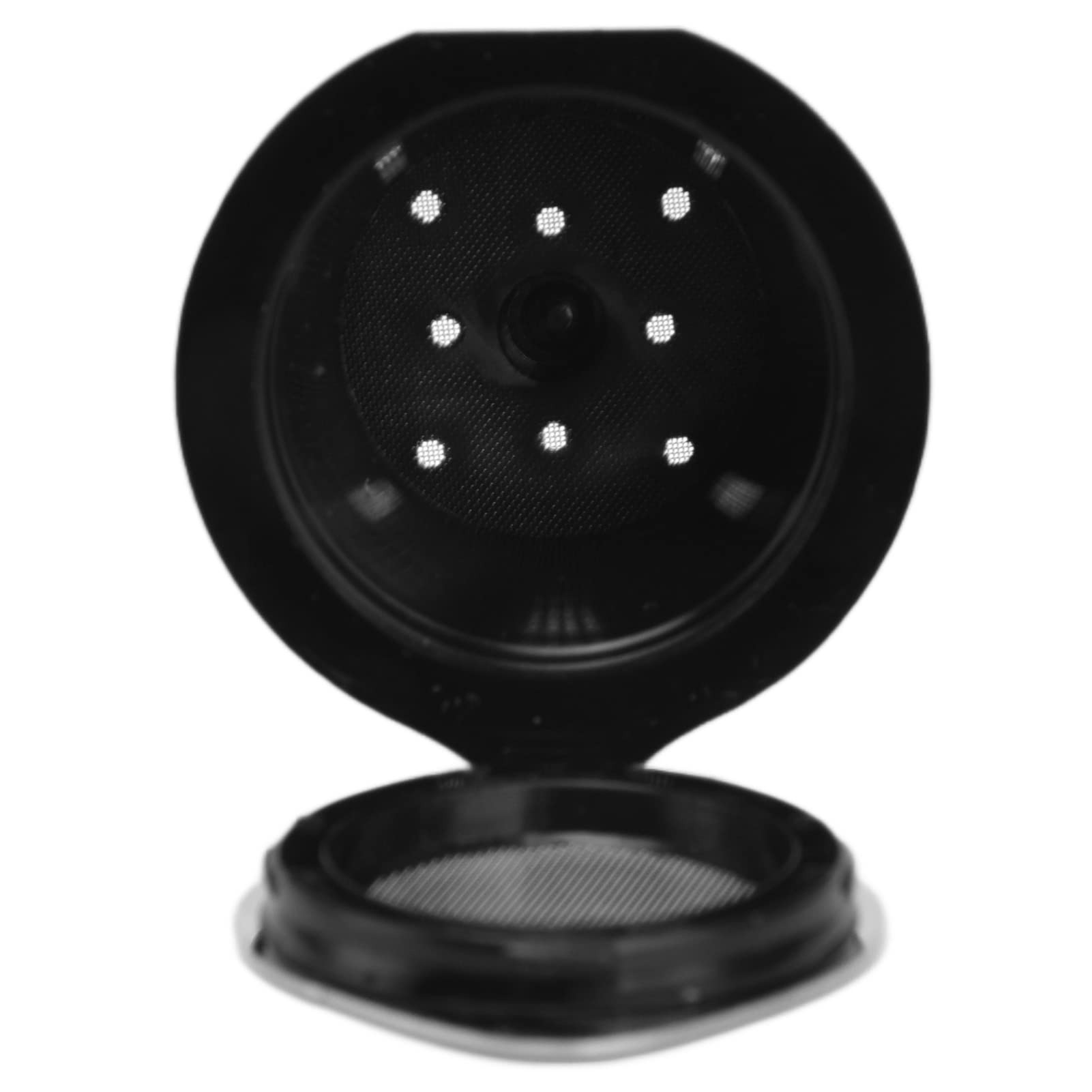 Stainless Steel Reusable Coffee Filters for Keurig K-Cups - Eco-Friendly Refillable Coffee Capsule Compatible with Most Coffee Machines (Chrome) | Perfect for Home, Office & Camping Use