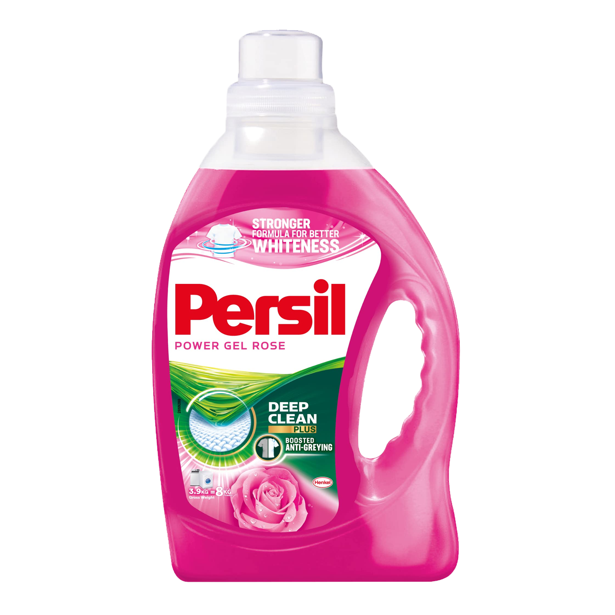 Persil Liquid Laundry Detergent Gel - Rose Scent, Deep Clean, 3L (101 oz) - Ideal for Removing Tough Stains & Refreshing Clothes