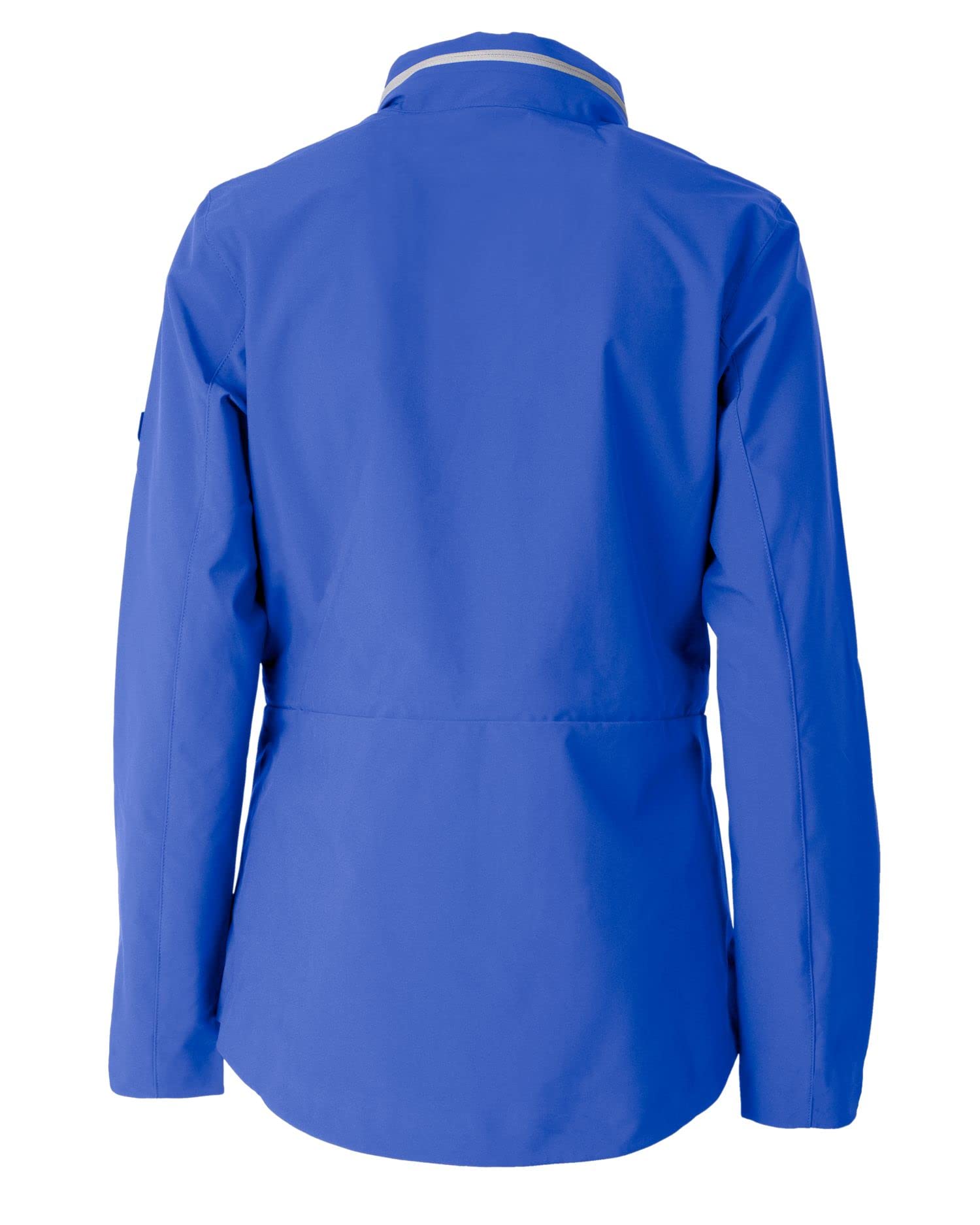 Cutter & Buck Women's Vapor Water Repellent Stretch Full Zip Rain Jacket - Lightweight Windproof Outdoor Jacket for Hiking, Running & Travel