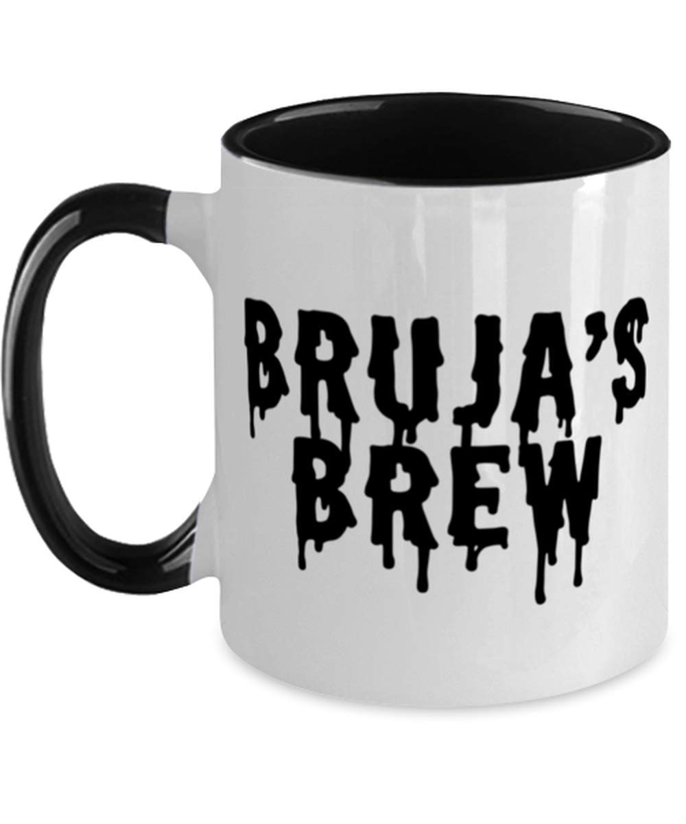 Bruja Coffee Mug - Witch-Themed Ceramic Cup for Coffee, Tea & Hot Drinks - Perfect for Halloween, Gifts & Witchy Home Decor