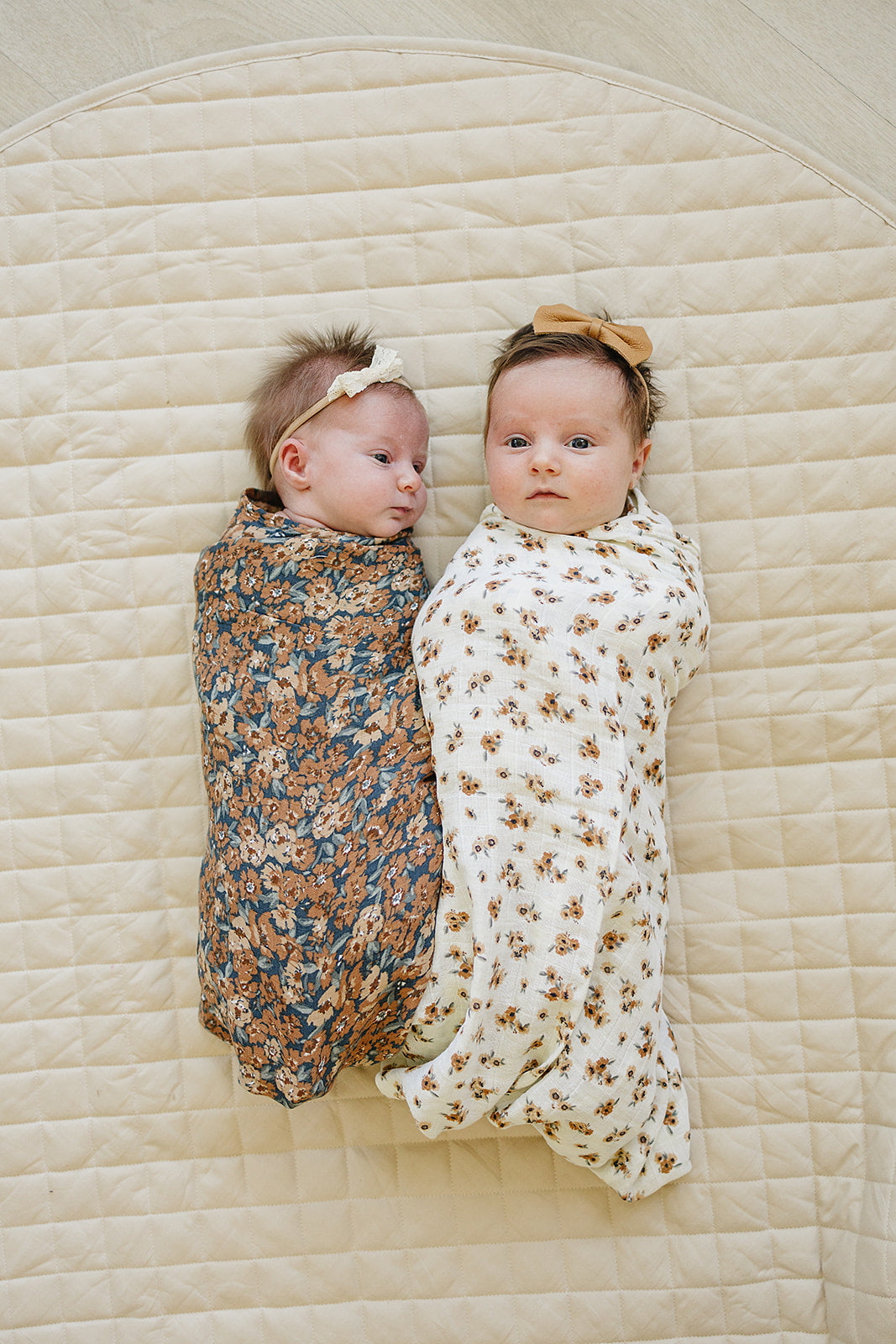 Soft Venetian Floral Muslin Swaddle Blanket for Babies - Lightweight & Breathable for Newborns, Infants - Perfect for Swaddling, Nursing, Stroller & Photo Shoots